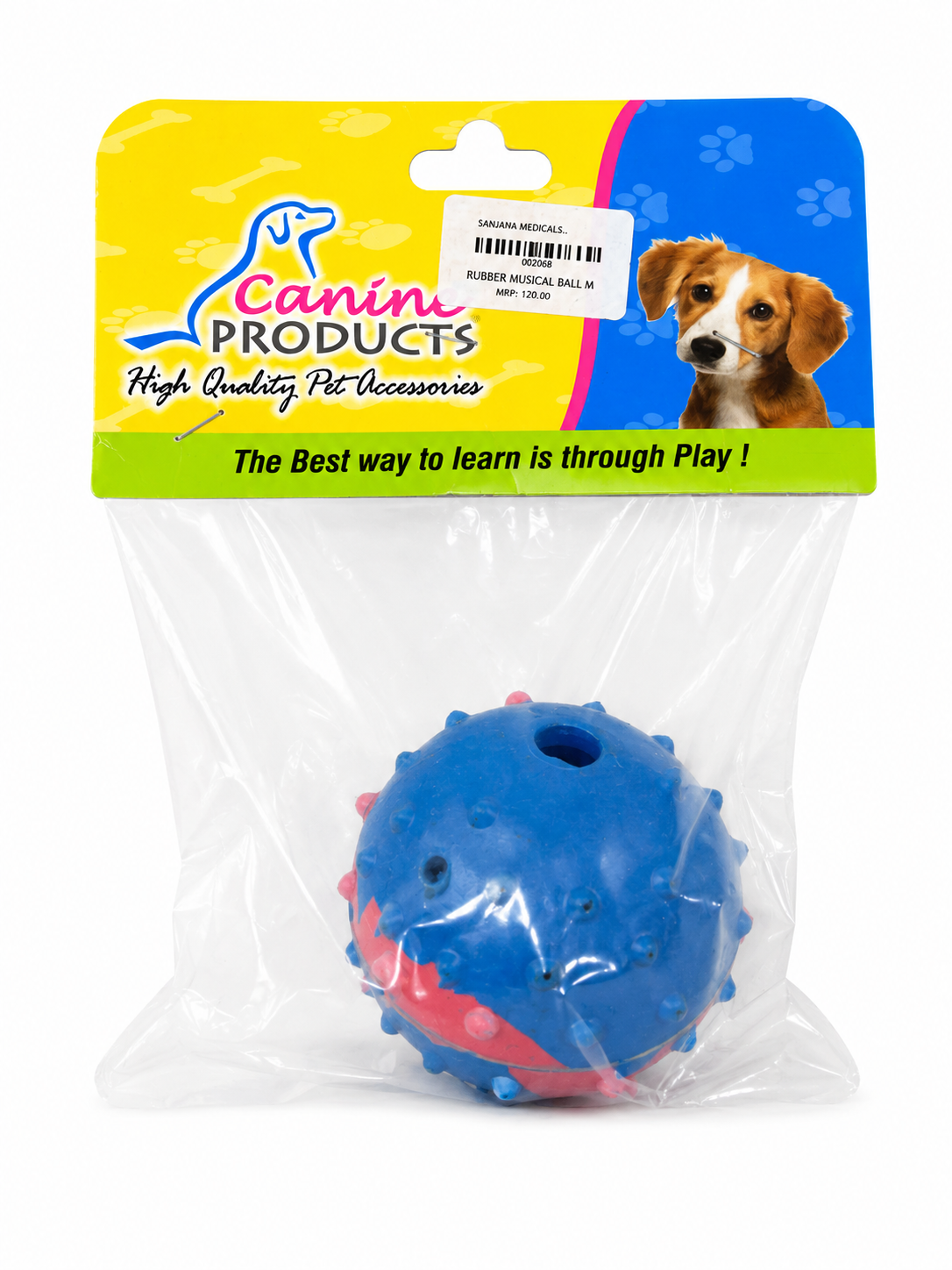 CANINE HARD RUBBER TOYS