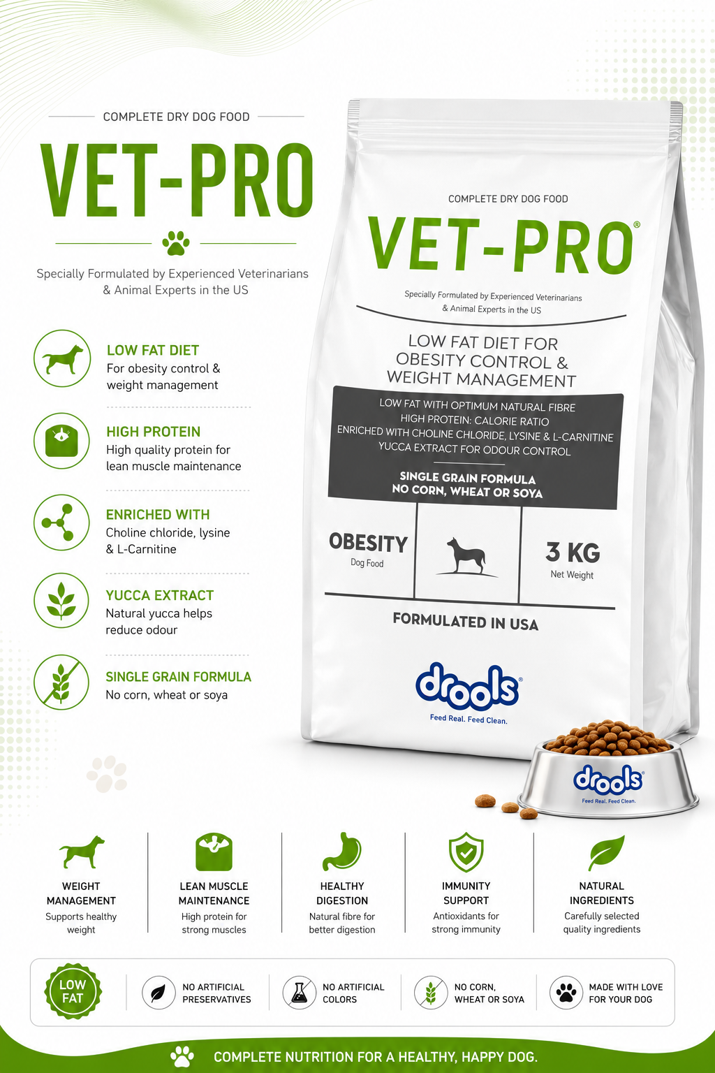 VET-PRO OBICITY FOR ALL BREED 3KG