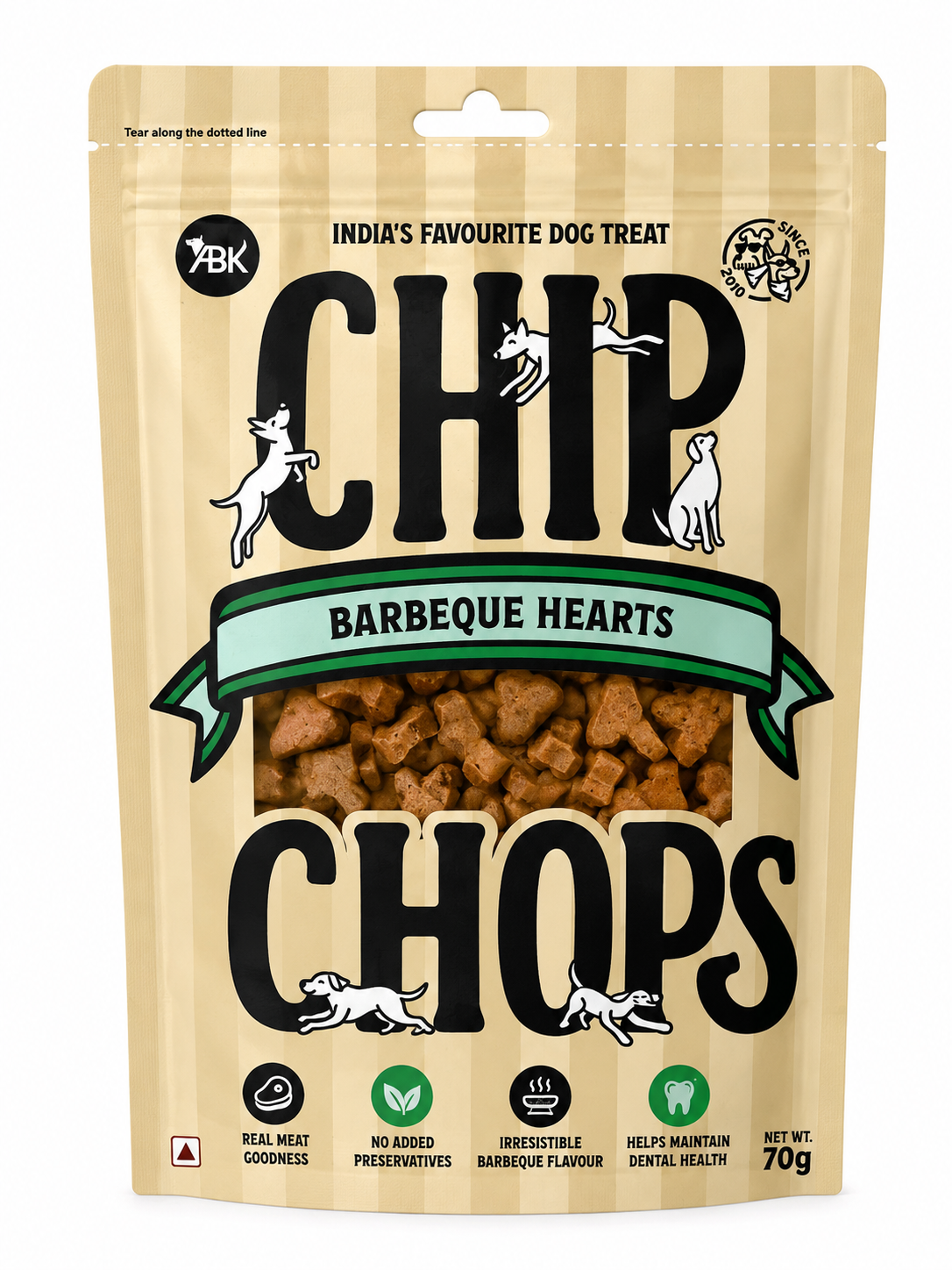 CHIP CHOPS BARBEQUE HEARTS