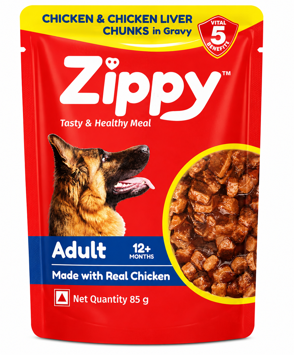 ZIPPY ADULT GRAVY 85 GM