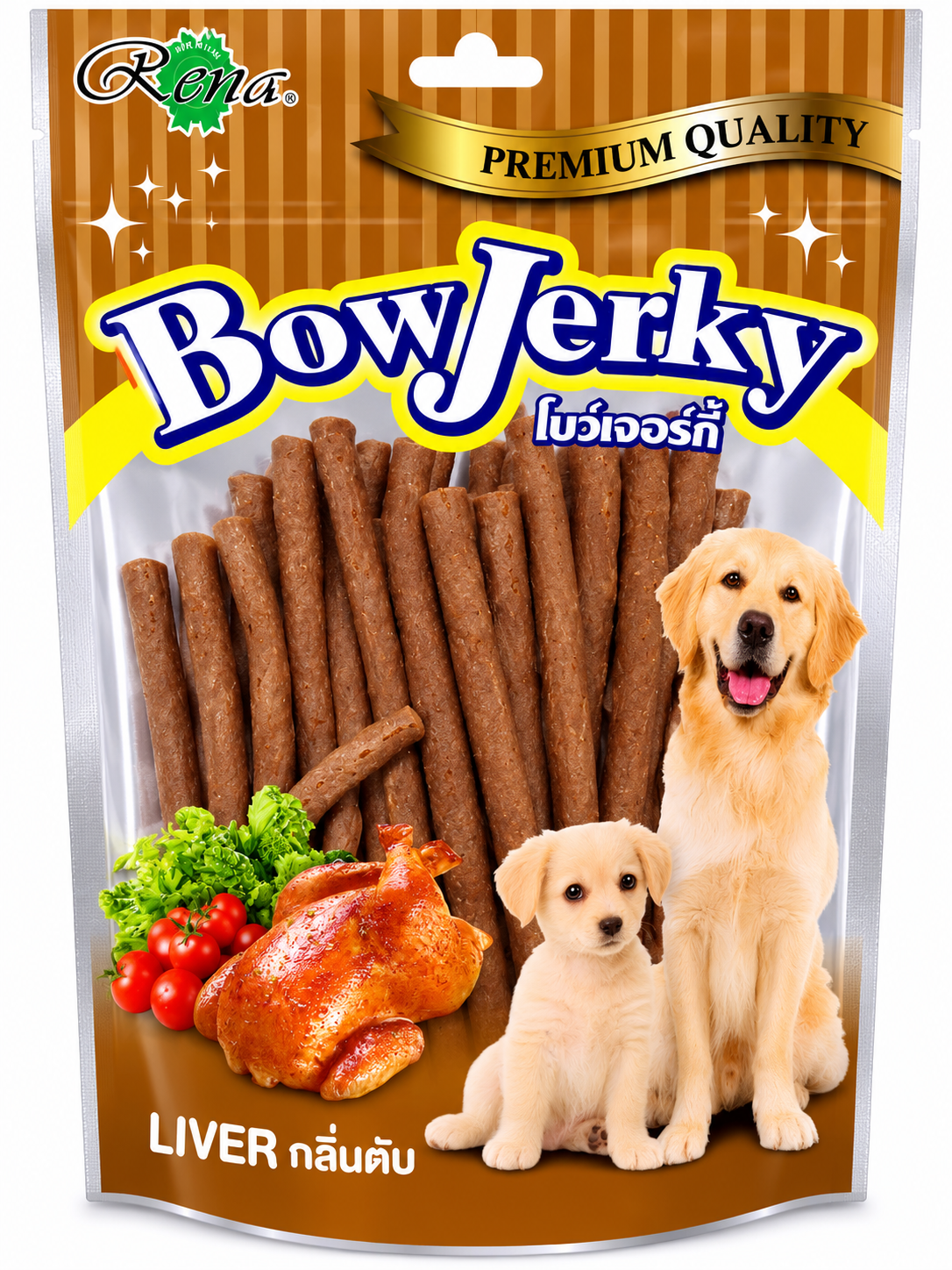 BOW JERKY LIVER 200G