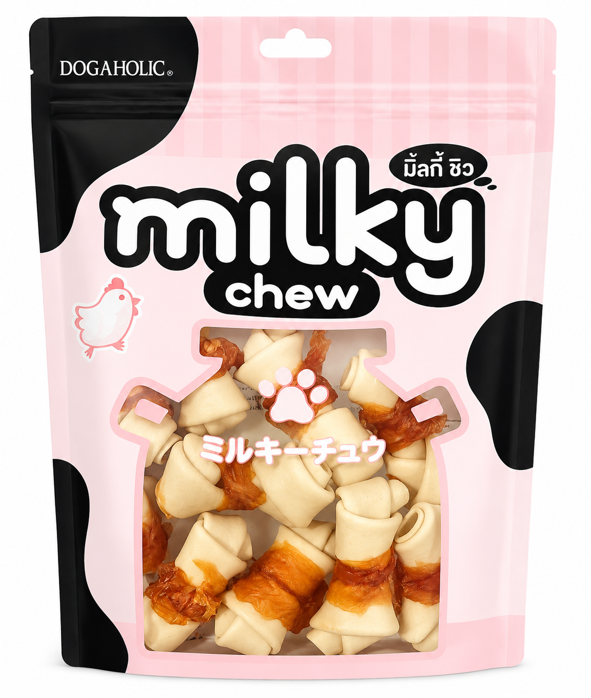 MILKY CHEW CHICKEN BONE STYLE 10 PCS
