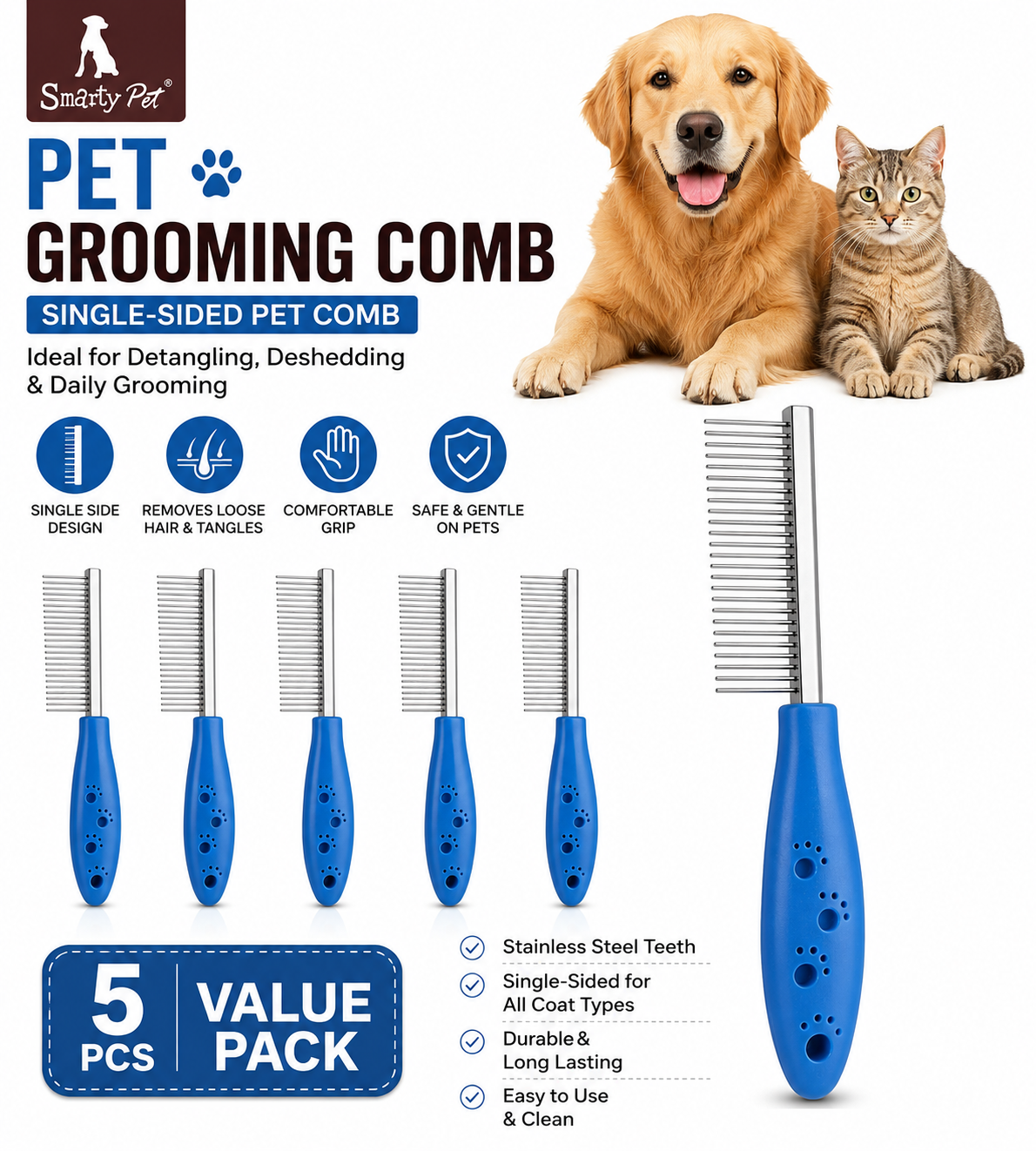 SMARTY PET COMB