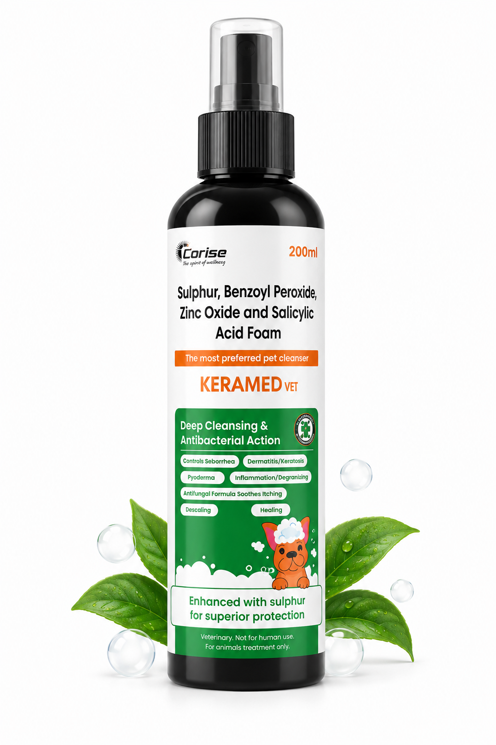 MEDICATED SHAMPOO FOR DOG&CATS
