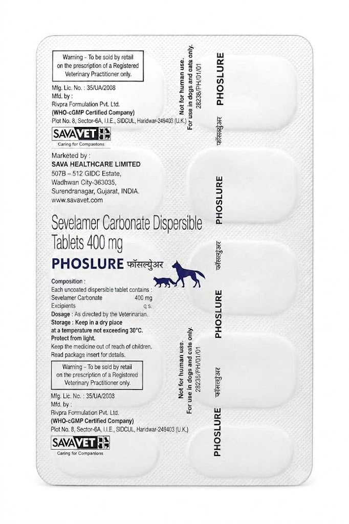 SAVAVET PHOSLURE 400MG