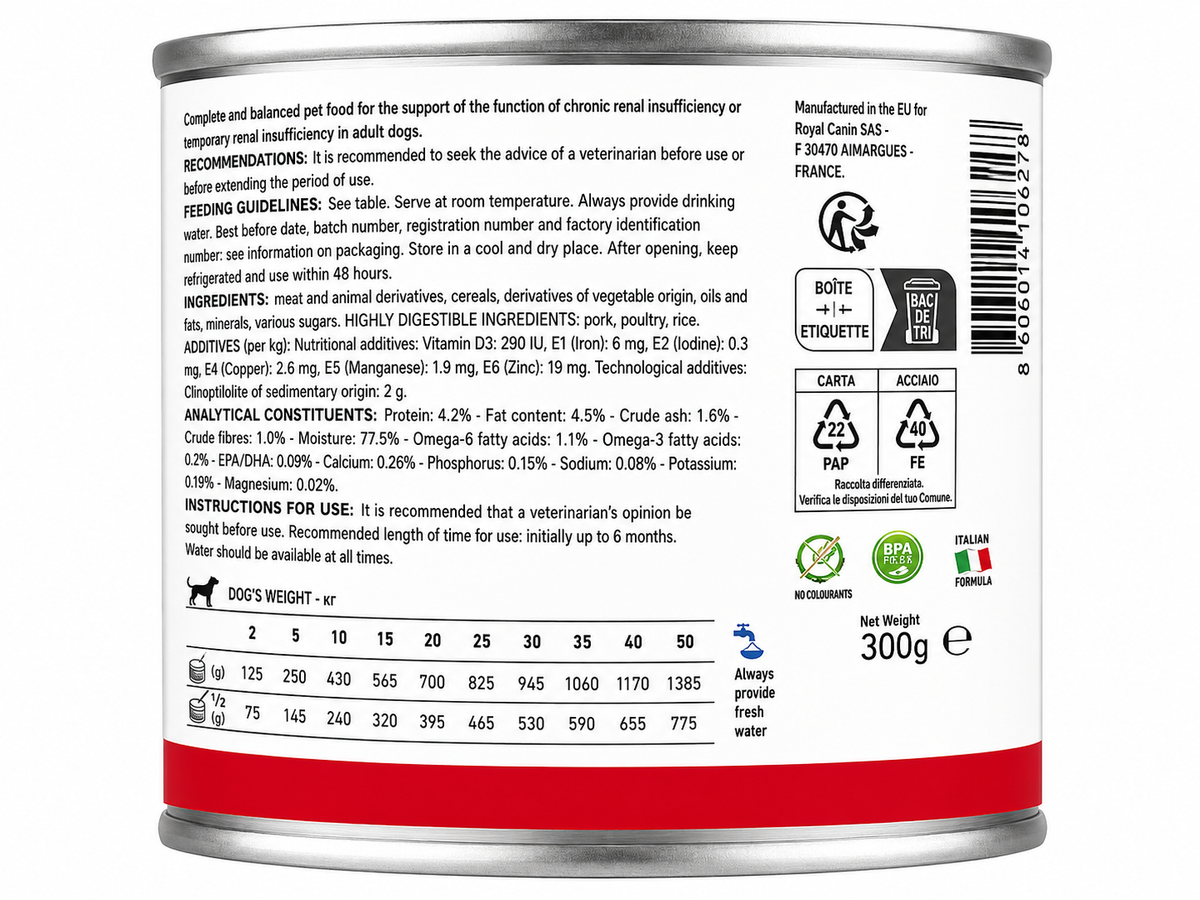 VETLIFE GASTROINTESTINAL CAN FOOD 300GM