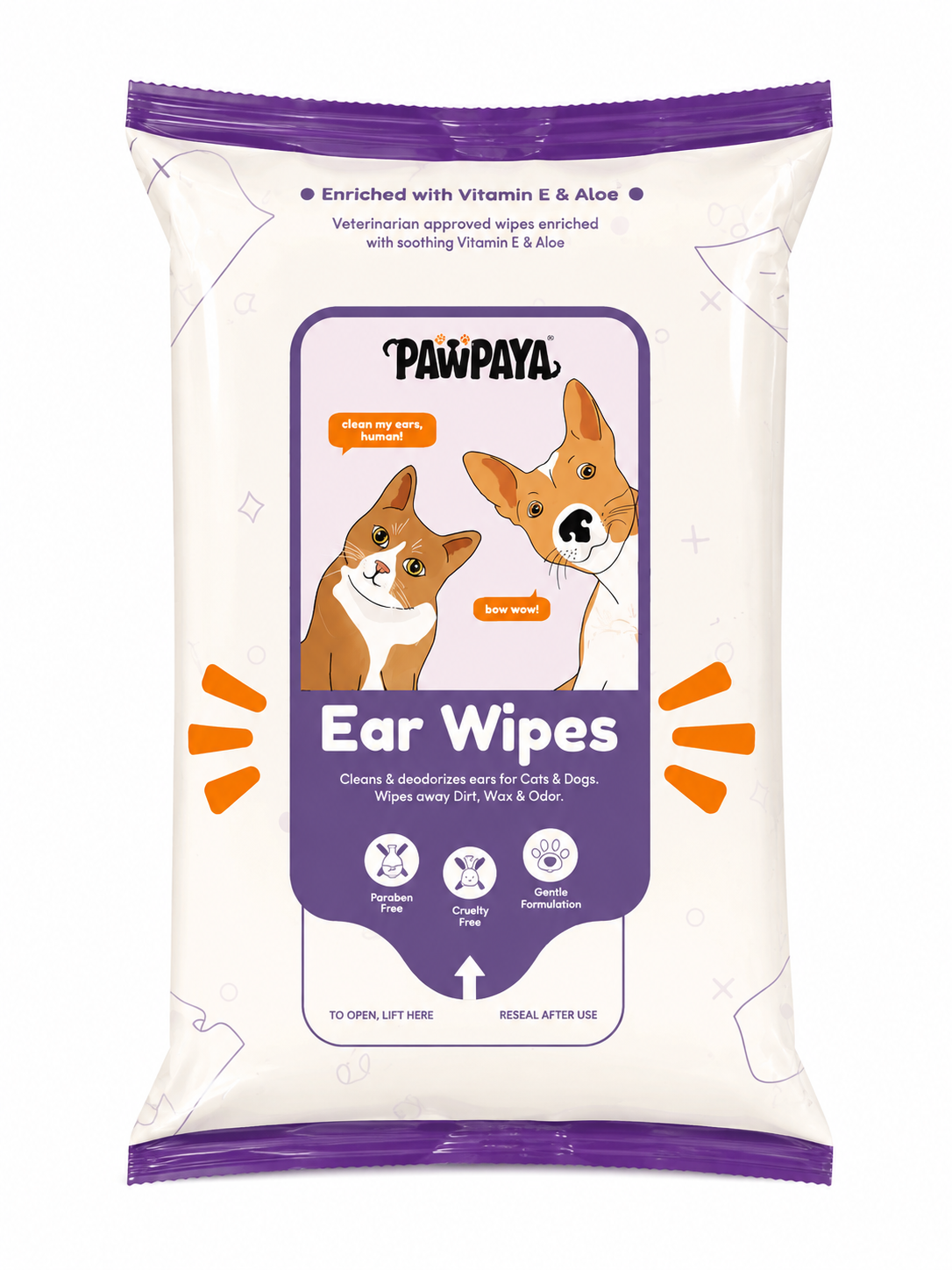 PAWPAYA WIPES FOR PETS