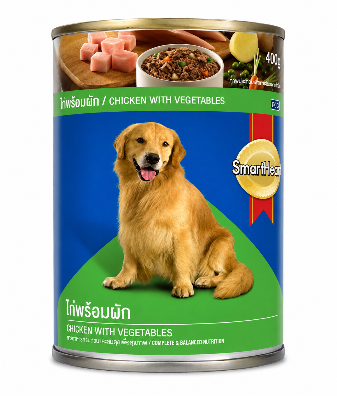SMART HEART ADULT CHI & VEGETABLE CAN 400 GM
