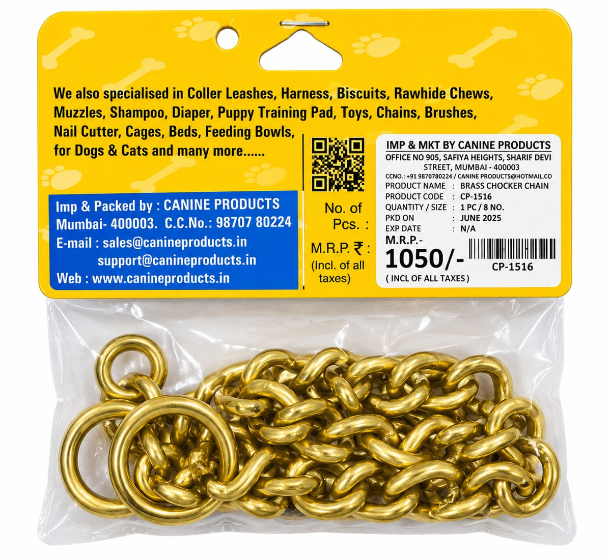 CHOCK CHAIN DOG