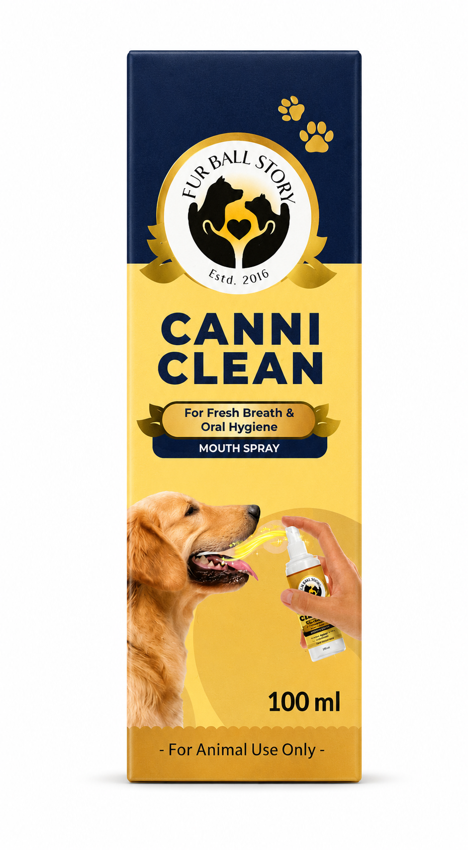 FUR BALL STORY CANNI CLEAN 100ML