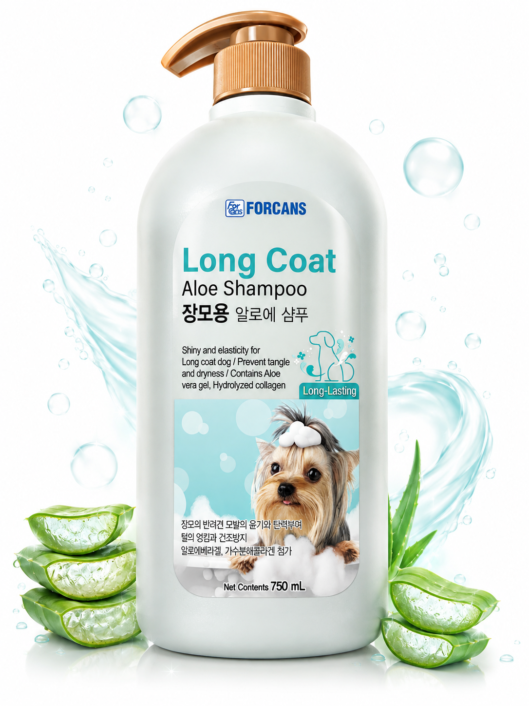 FORCANS LONG LASTING SHAMPOO 750ML