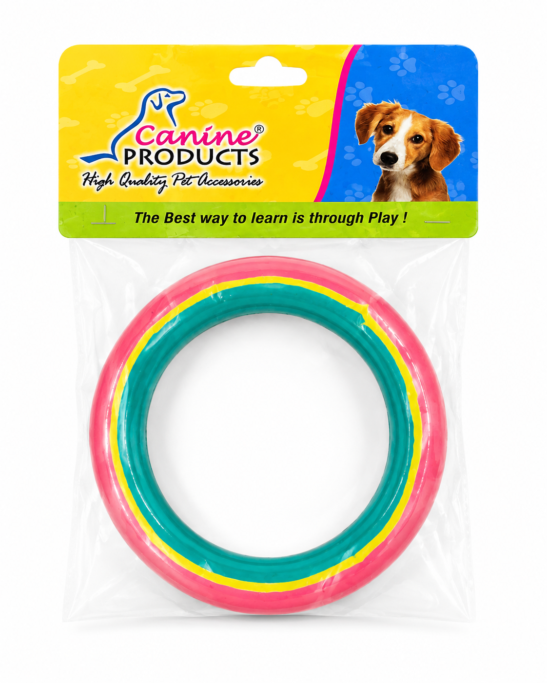 CANINE HARD RUBBER  RING