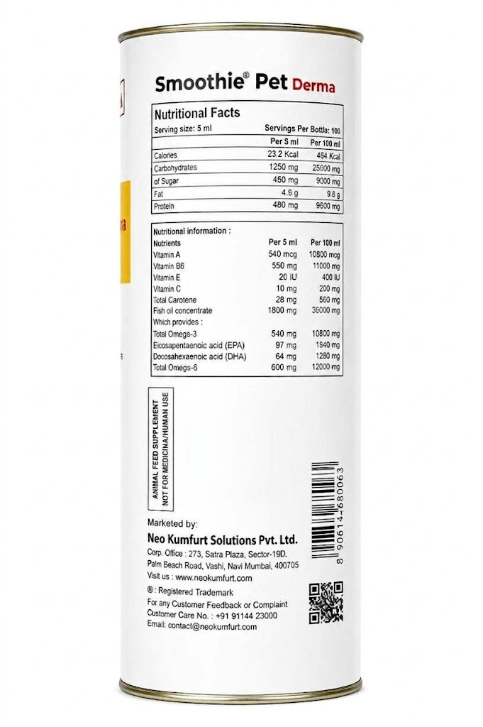 SMOOTHIE PET DERMA SYRUP 200ML