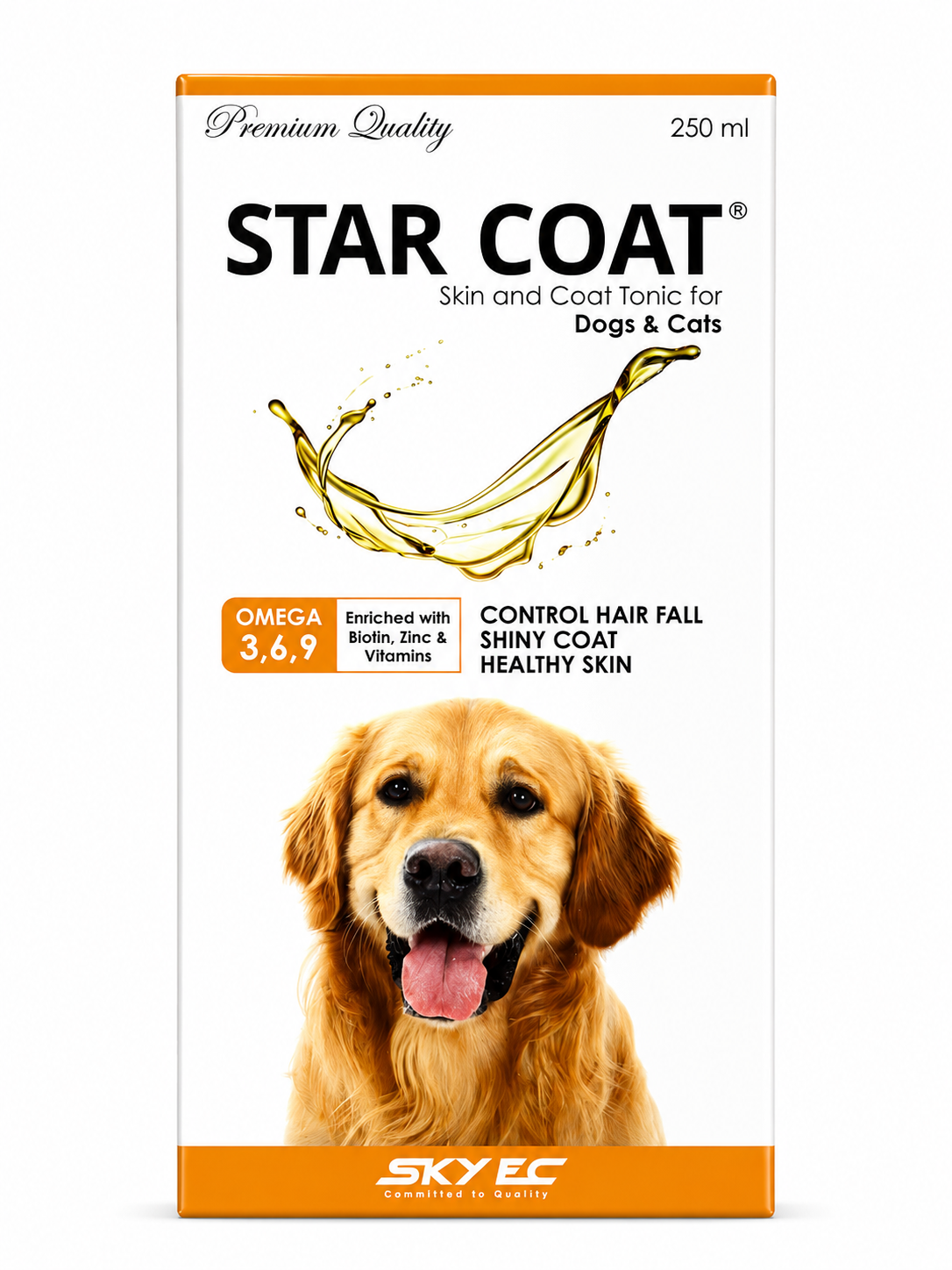 SKYEC STAR COAT ( SKIN AND COAT ) TONIC 200ML