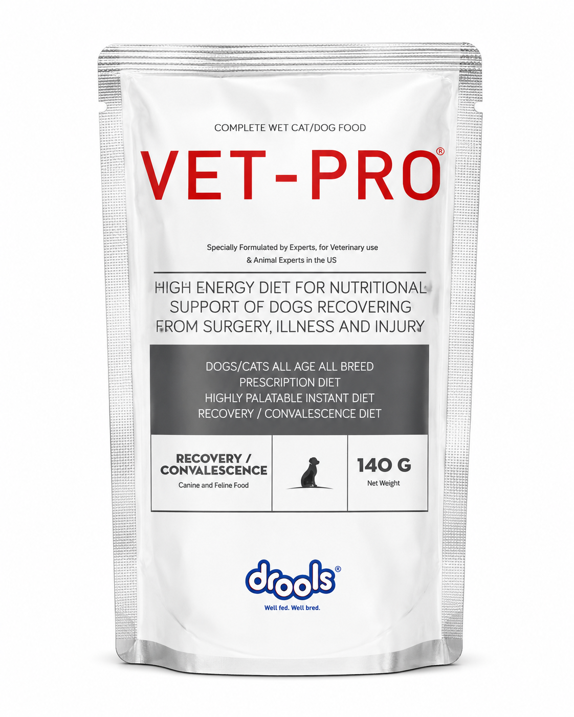 VET PRO RECOVERY GRAVY 150GM