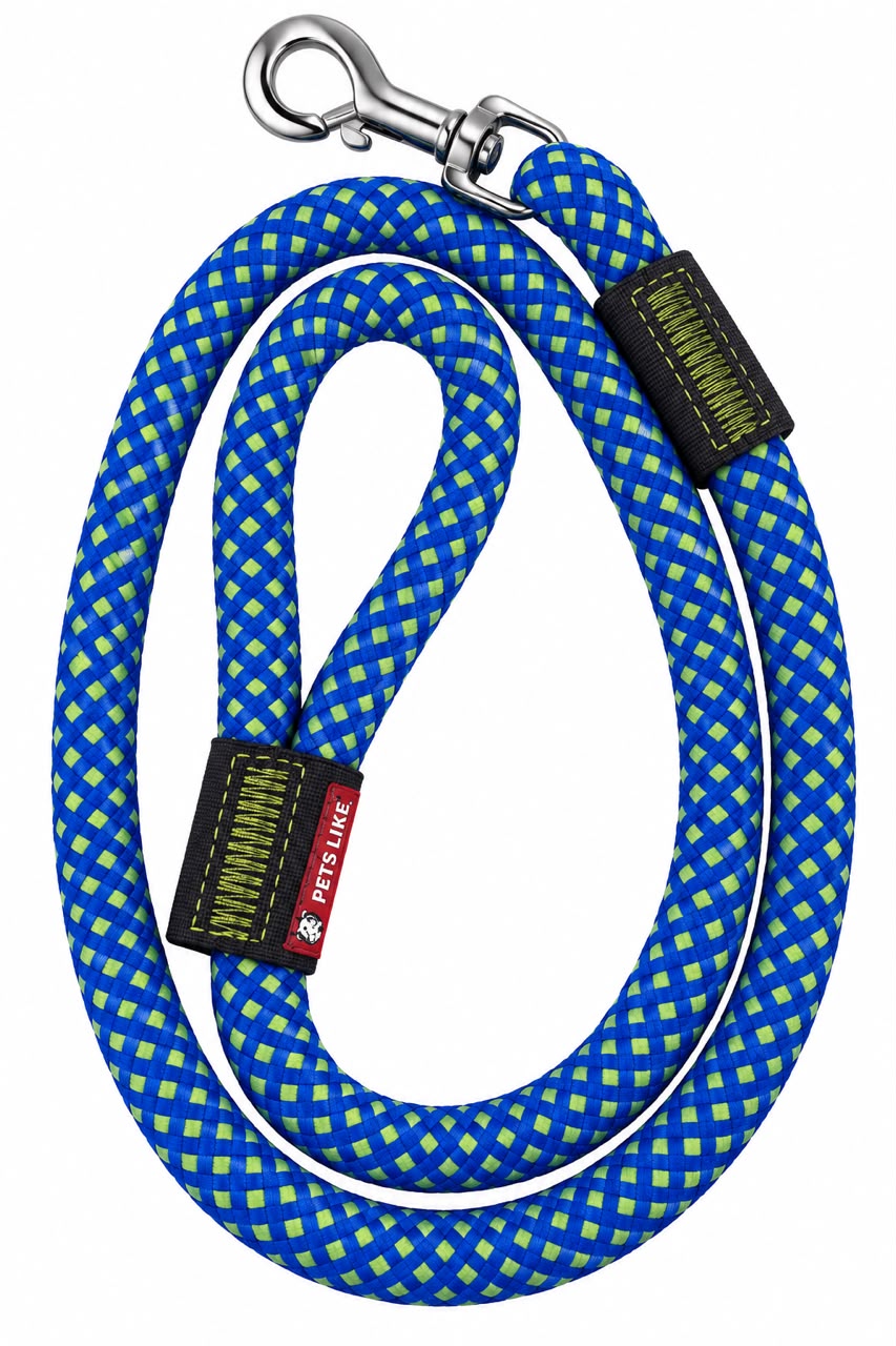 GOLDEN EYE ROPE LEASE DOG 18MM