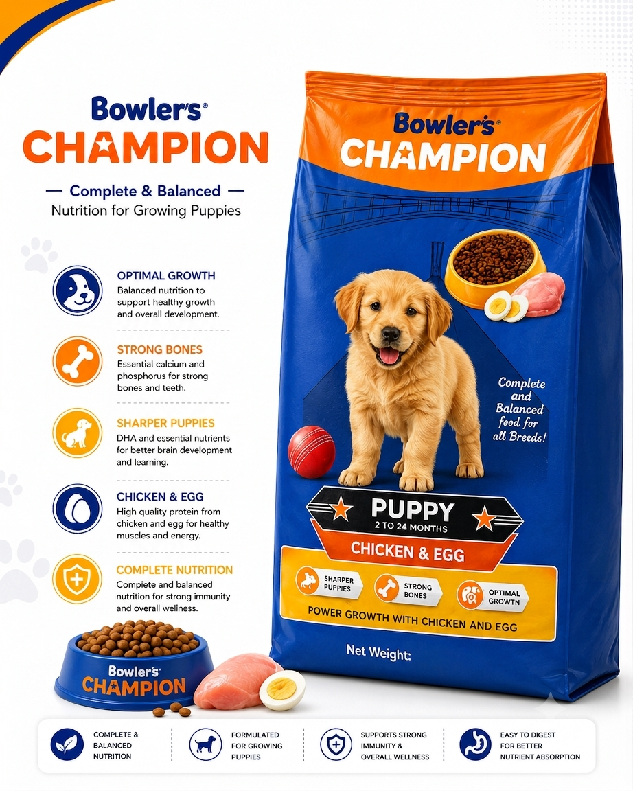 BOWLER'S CHICKEN & EGG PUPPY