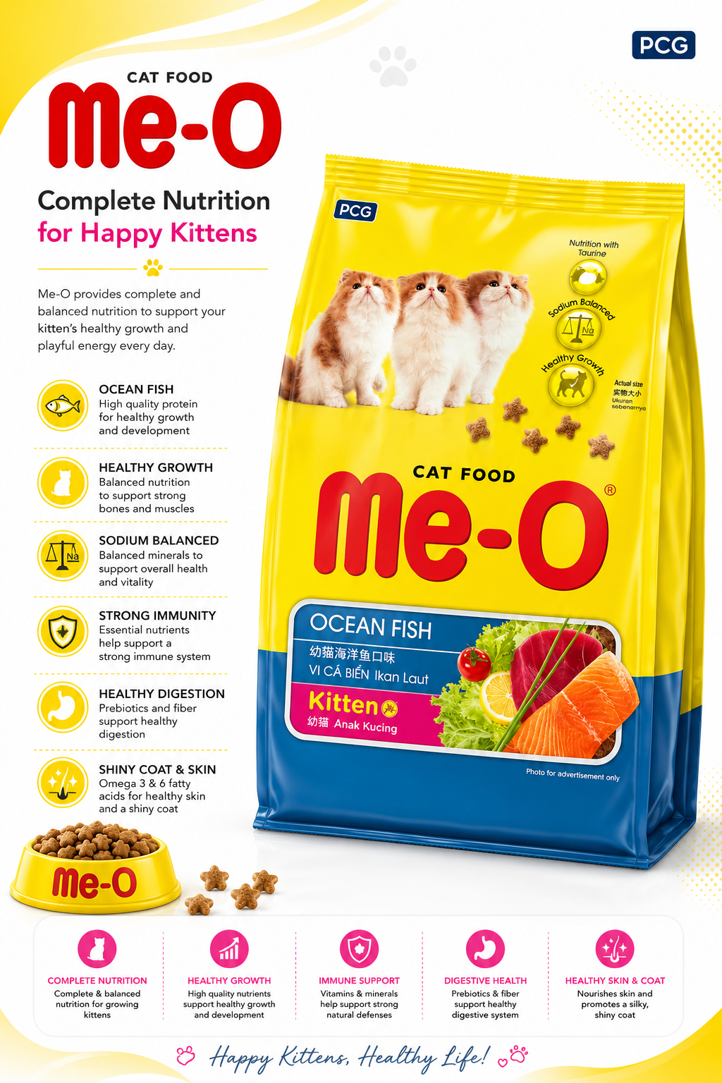 ME-O OCEAN FISH KITTEN
