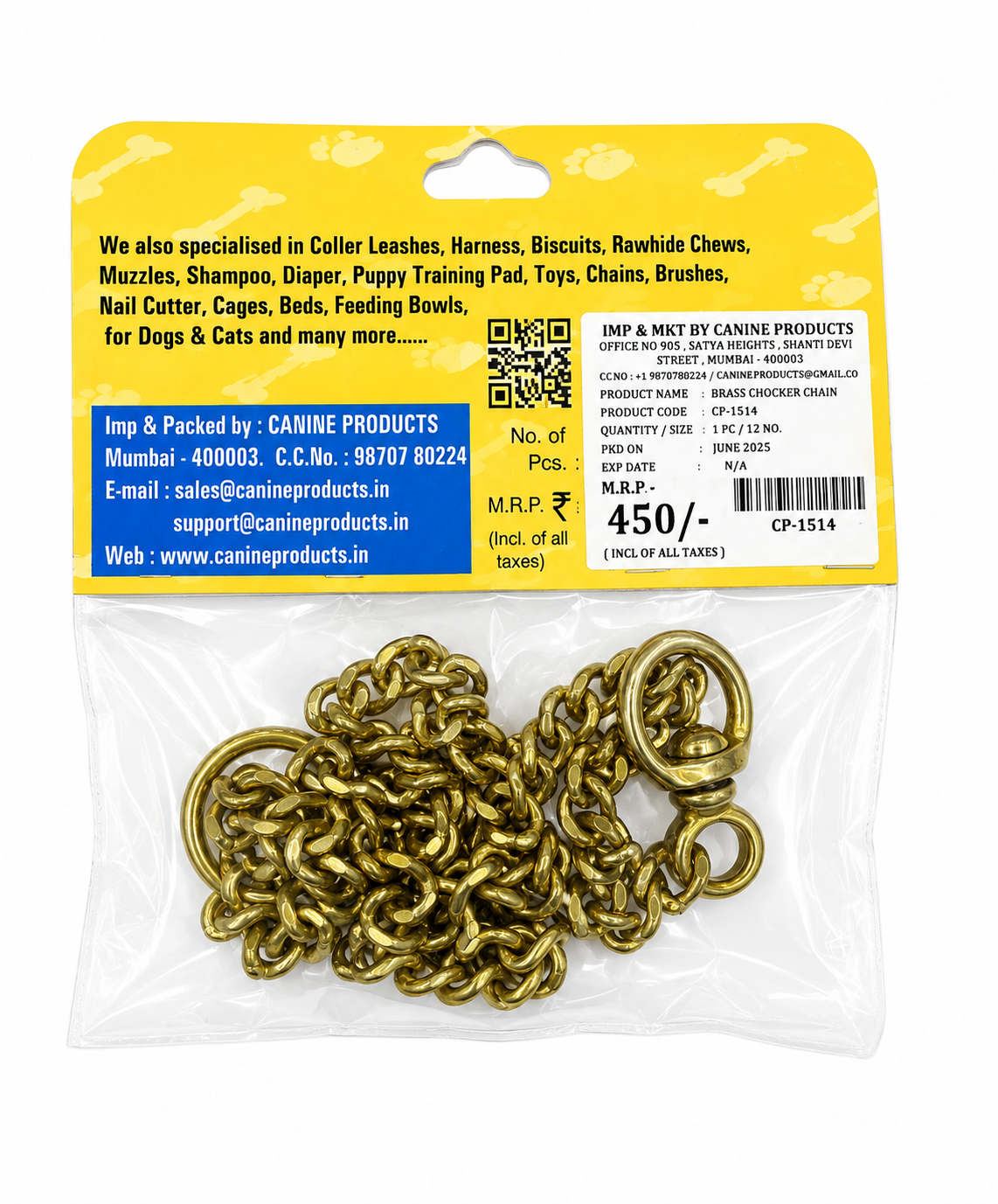 CHOCK CHAIN DOG