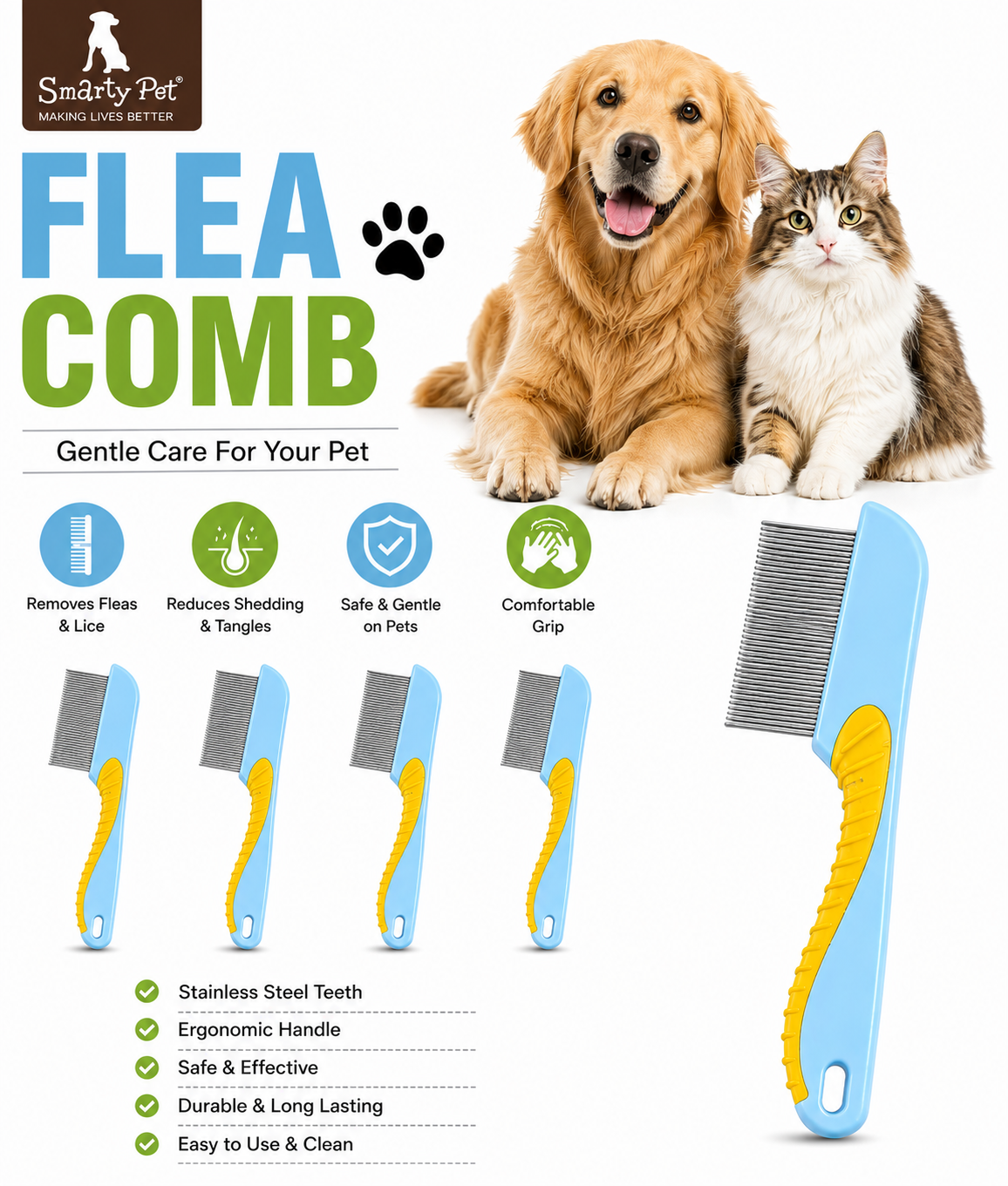 SMARTY PET COMB