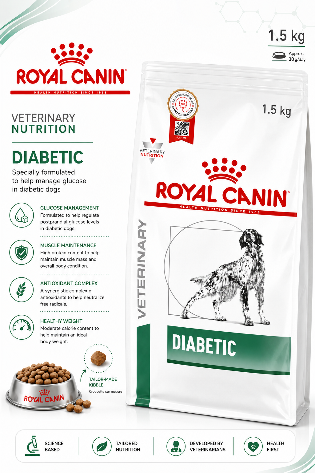 ROYAL CANIN DIABETIC 1.5KG