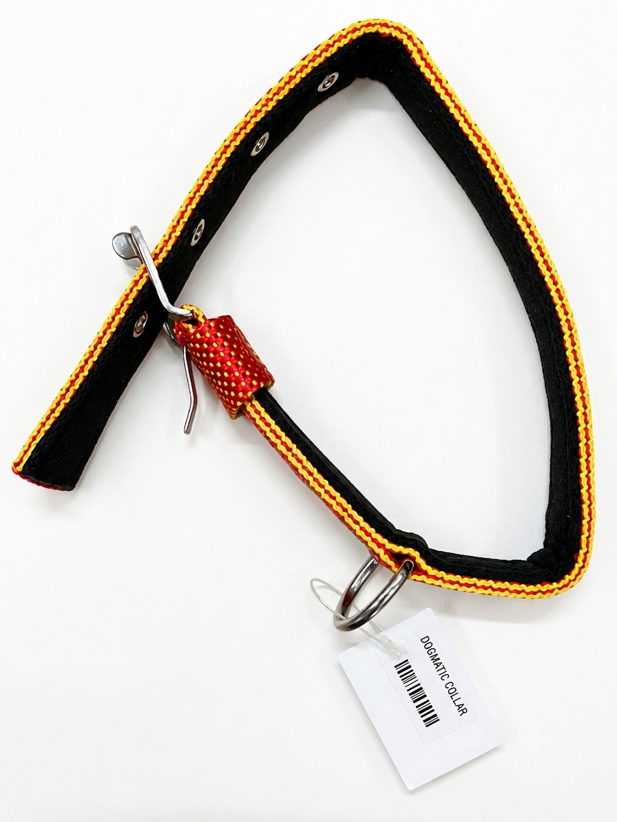 DOGMATIC DOTTED COLLAR DOG