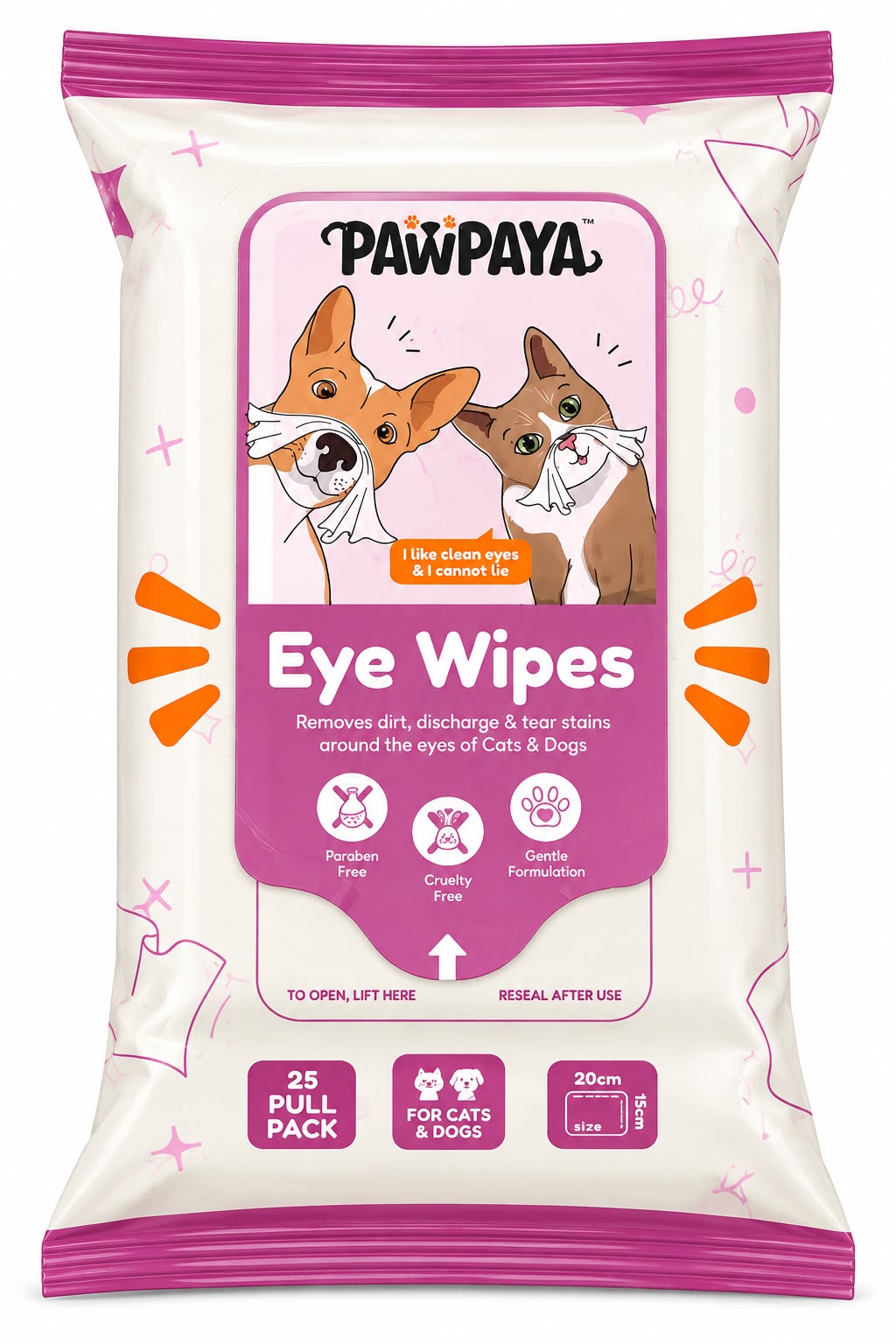 PAWPAYA WIPES FOR PETS