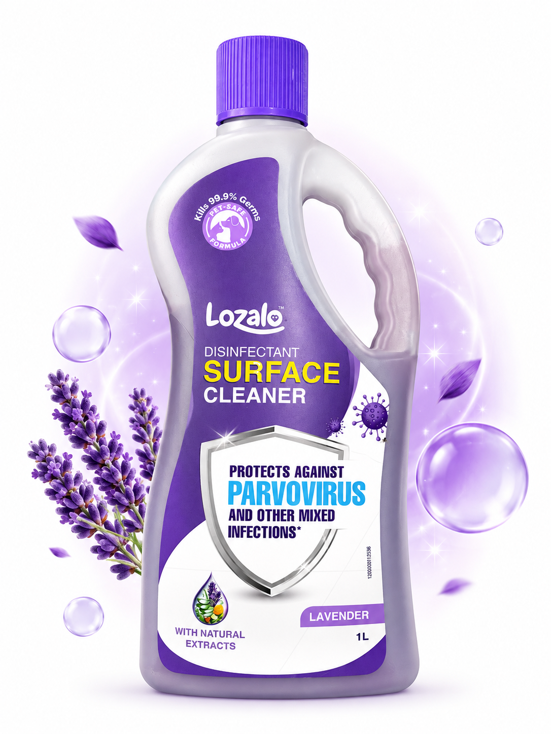 LOZALO DISINFECTANT FLOOR CLEANER