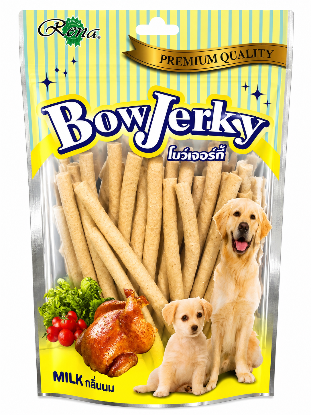 BOW JERKY MILK 200G