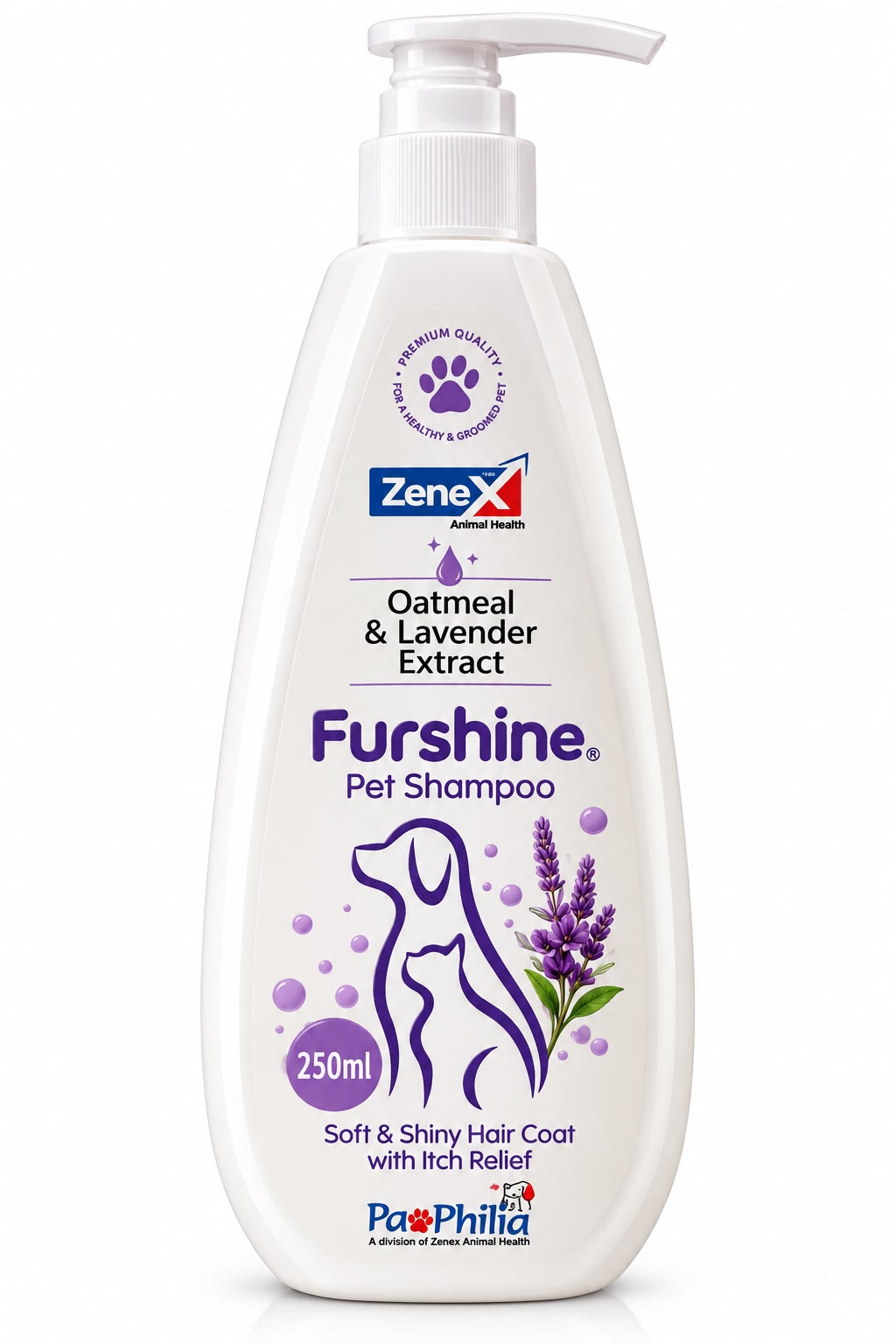 ZENEX FURSHINE PET SHAMPOO 250ML