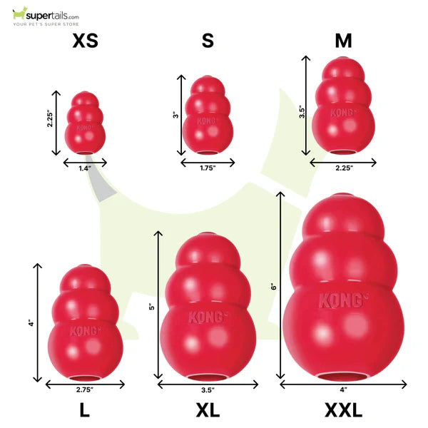 Kong Classic Toy for Dogs (Red) | For Average Chewers (Copy)