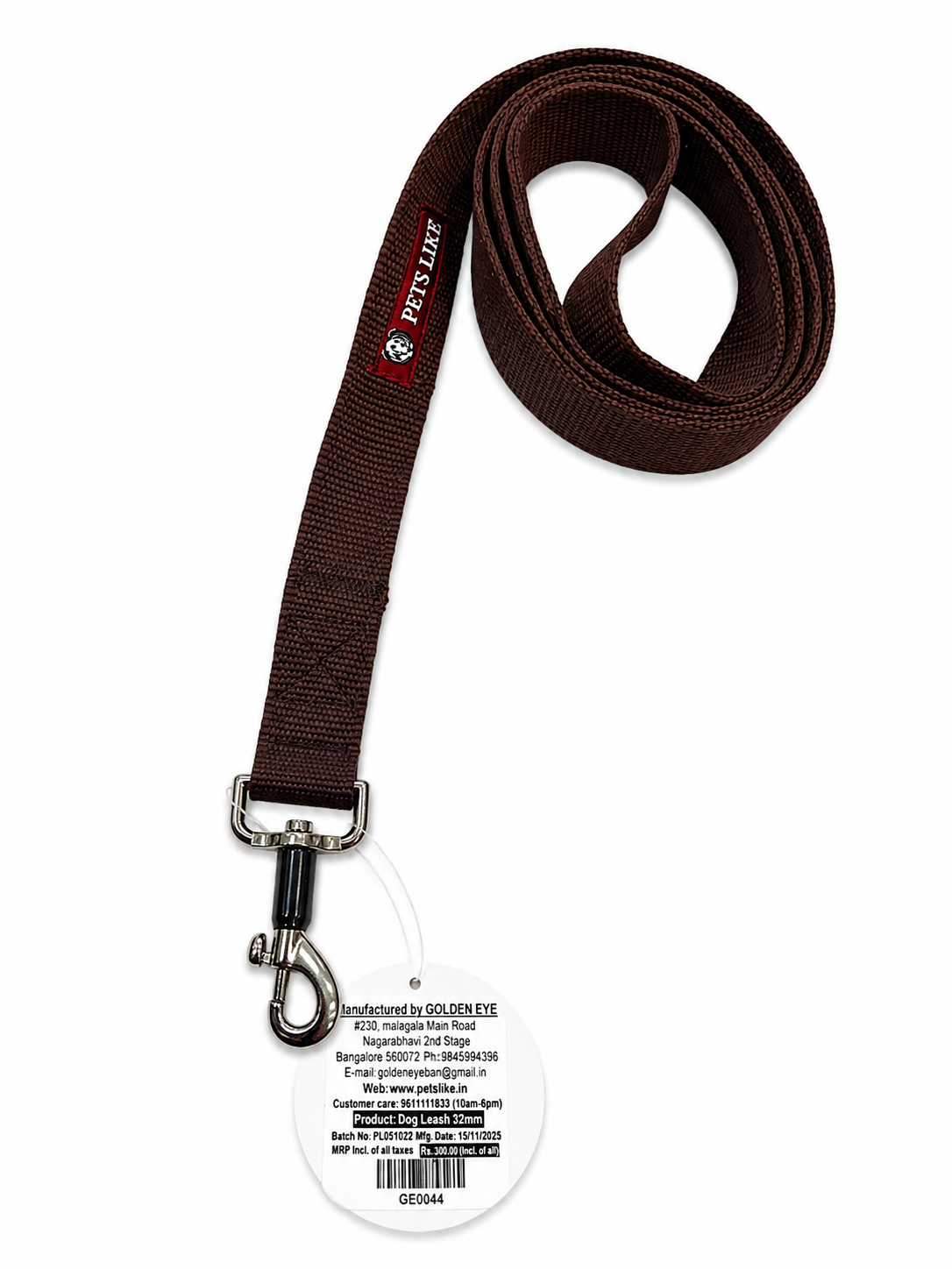 GOLDEN EYE GE LEASE 32MM DOG