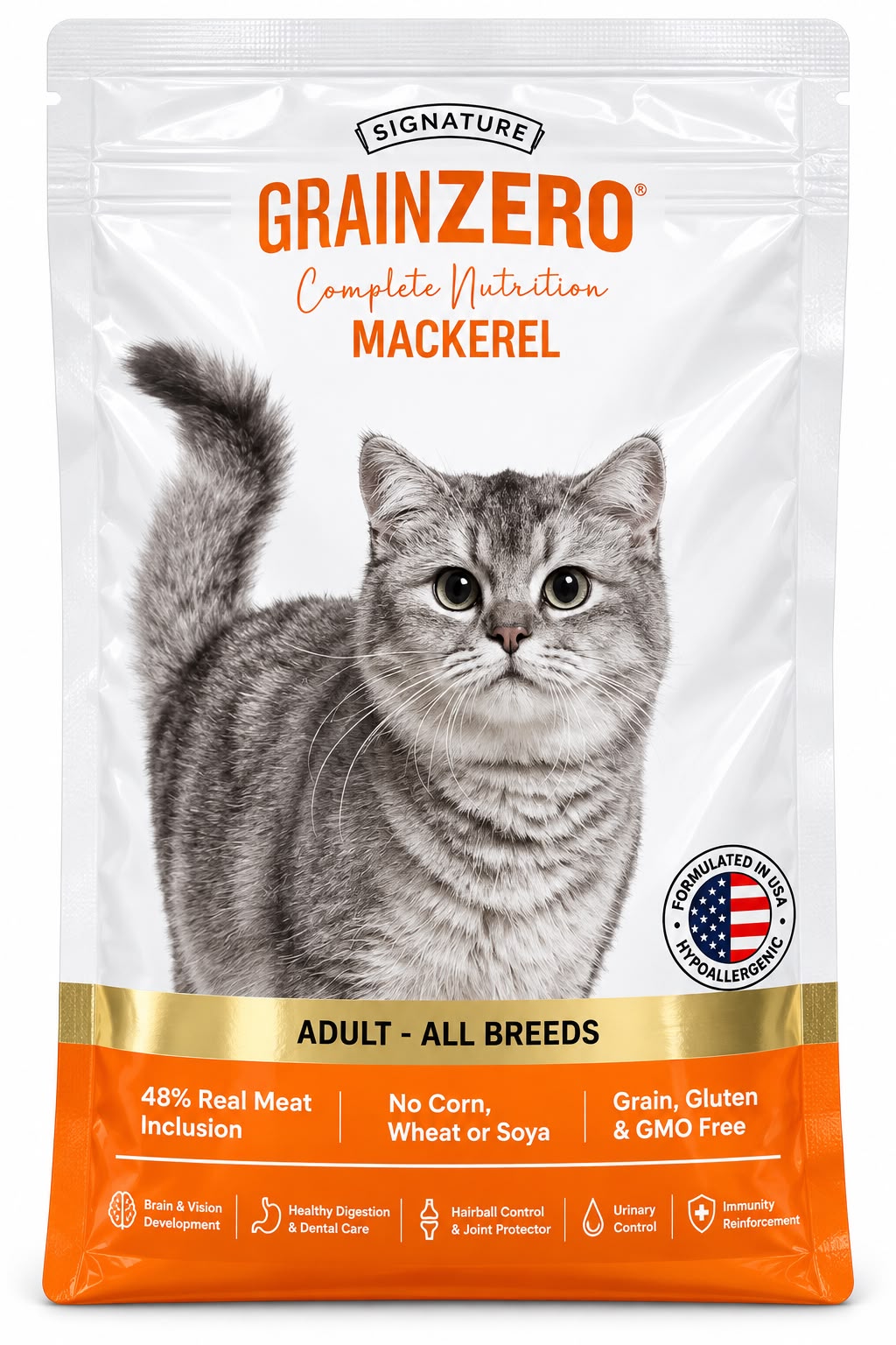 GRAIN ZERO MACKEREL ADULT ALL BREED 1.2KG