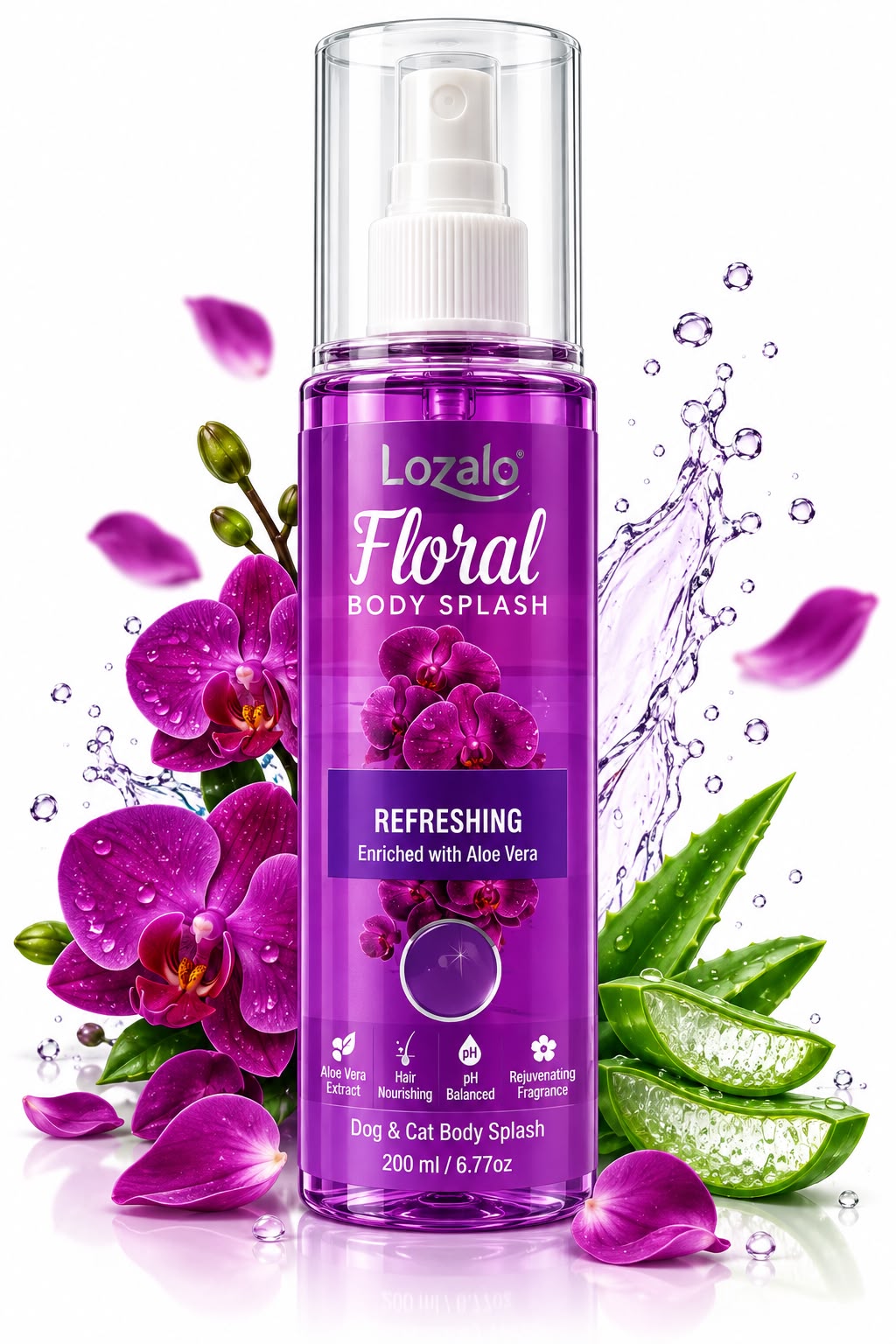 LOZALO REFRESHING BODY SPLASH 200ML