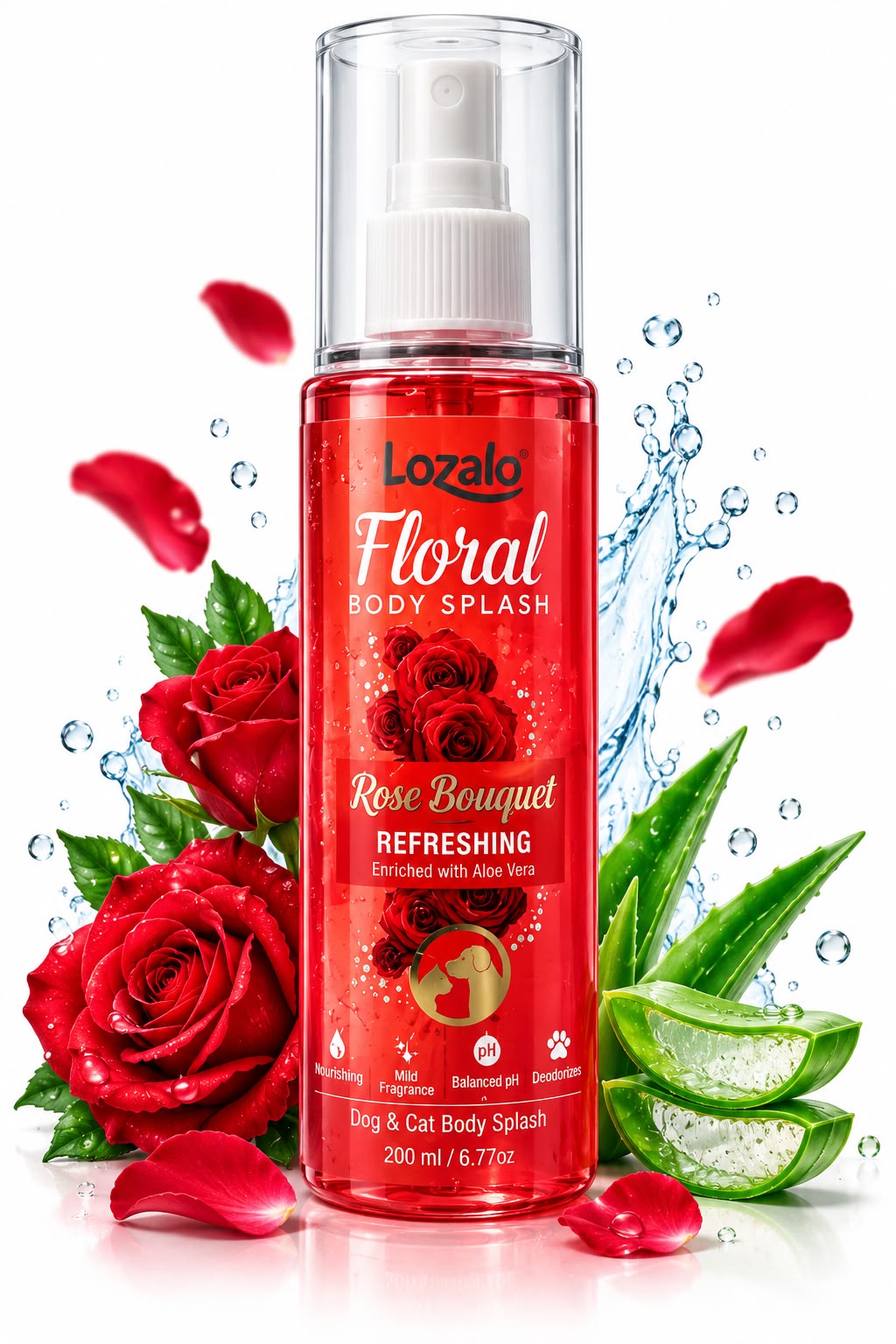 LOZALO REFRESHING BODY SPLASH 200ML