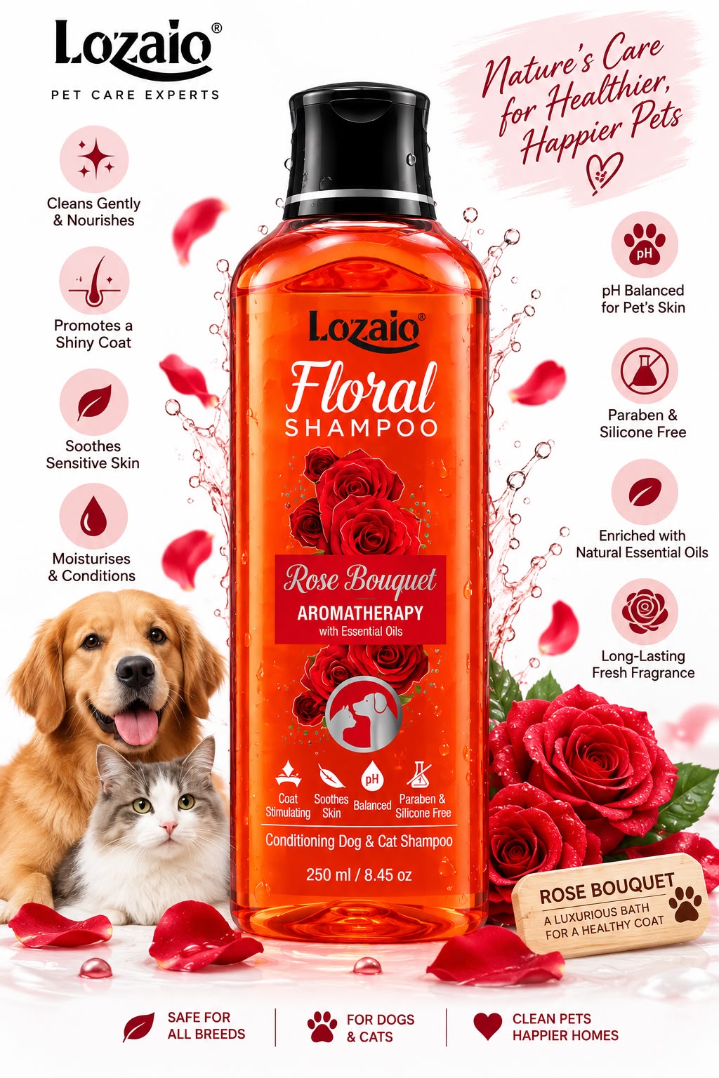 LOZALO DAILY BATH SHAMPOO 250ML