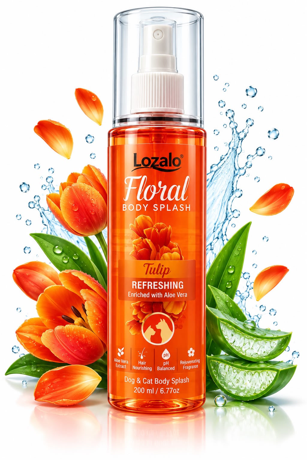 LOZALO REFRESHING BODY SPLASH 200ML