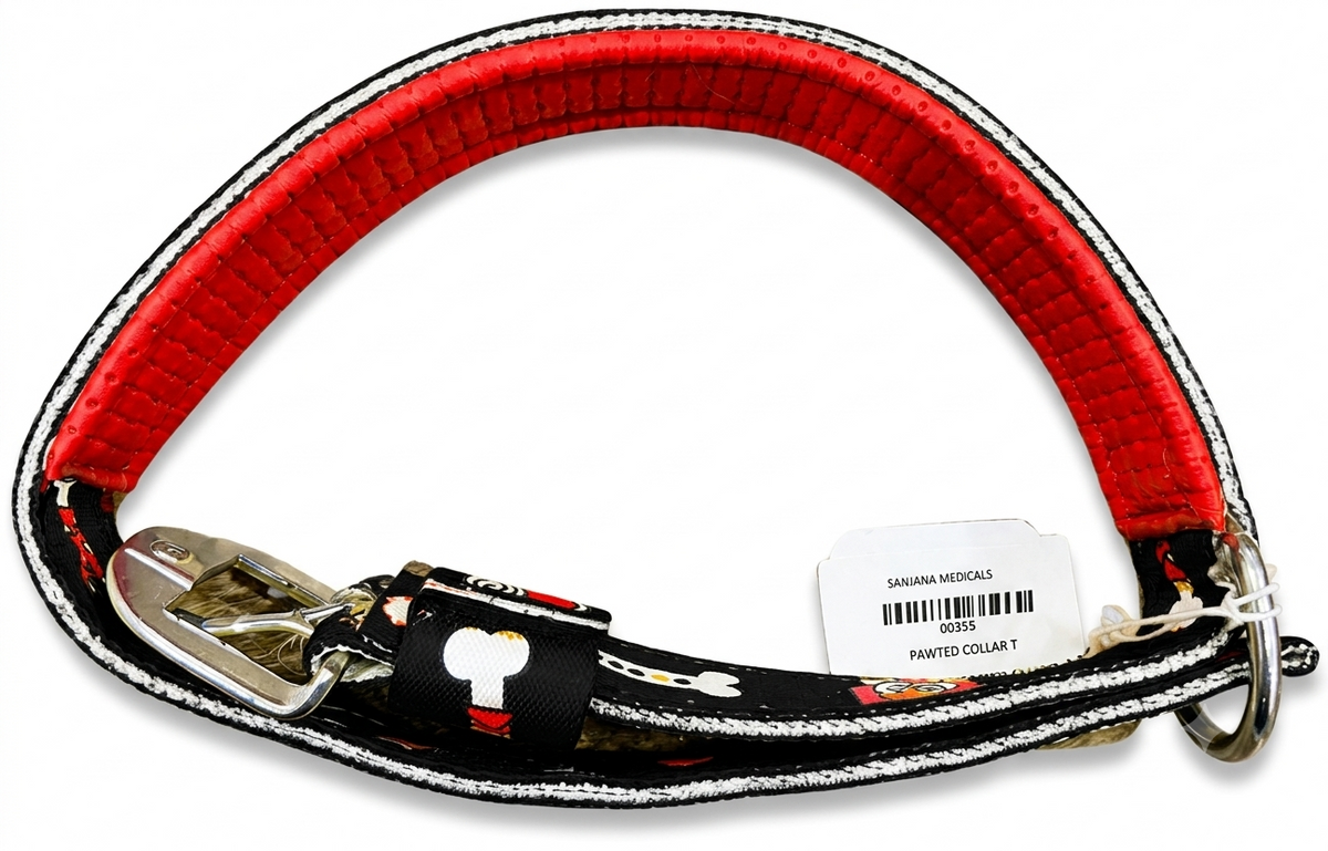 NYLON PRINTED DOG COLLAR MEDIUM