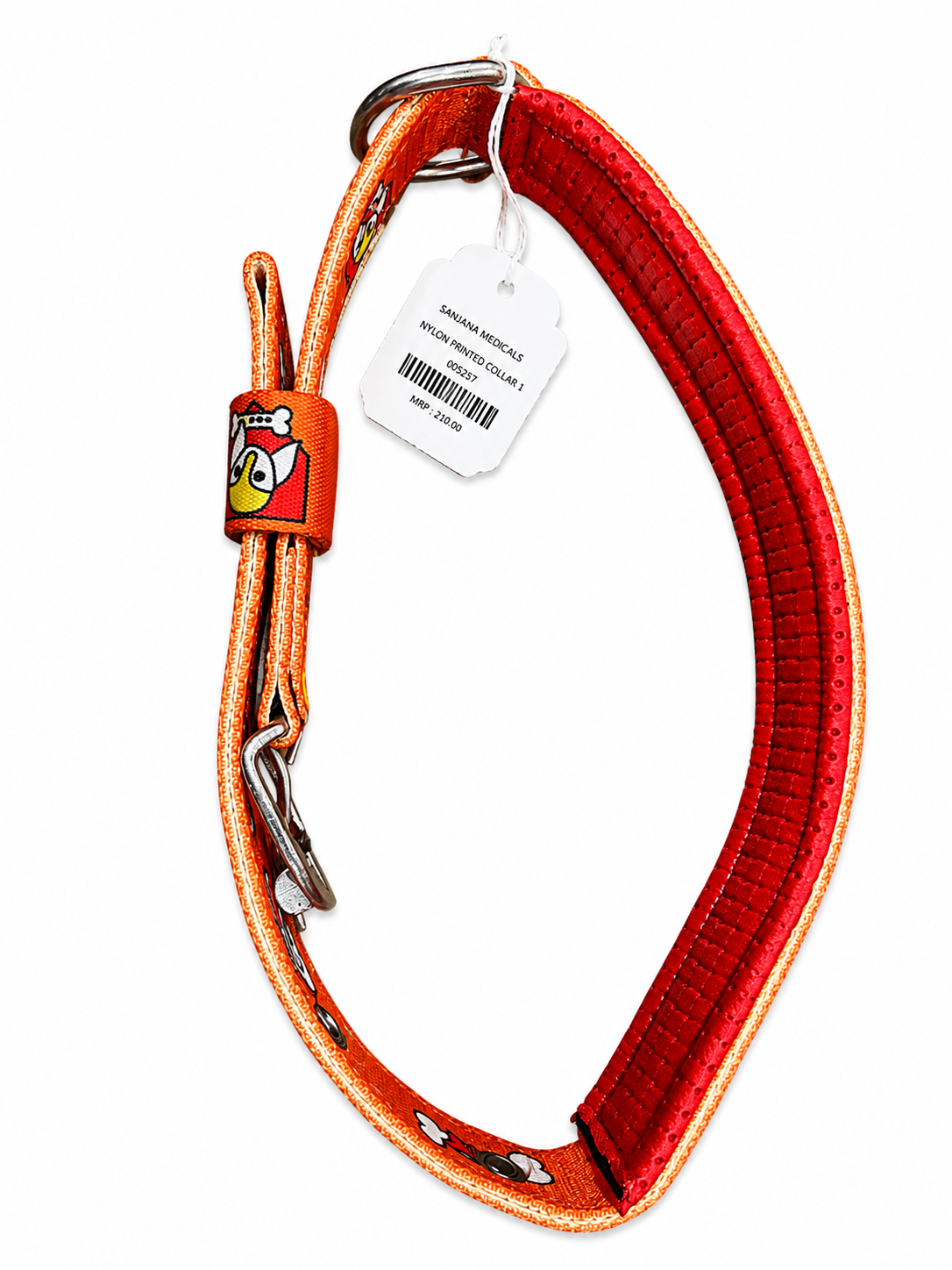 NYLON PRINTED DOG COLLAR MEDIUM