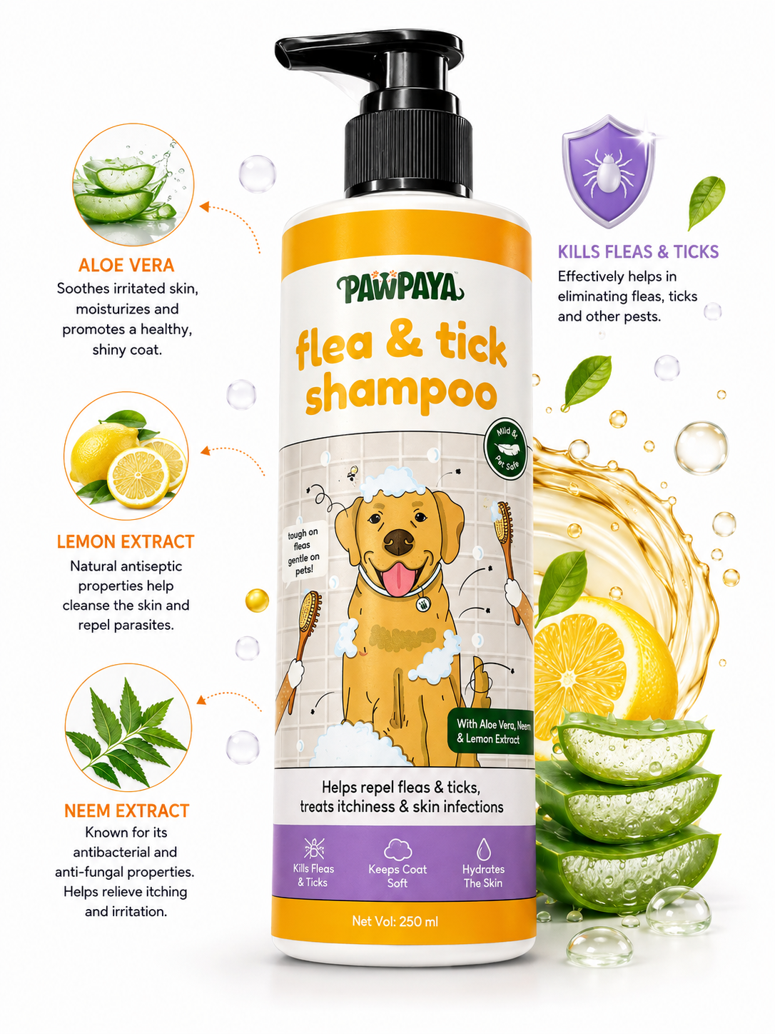PAWPAYA SHAMPOO 250ML