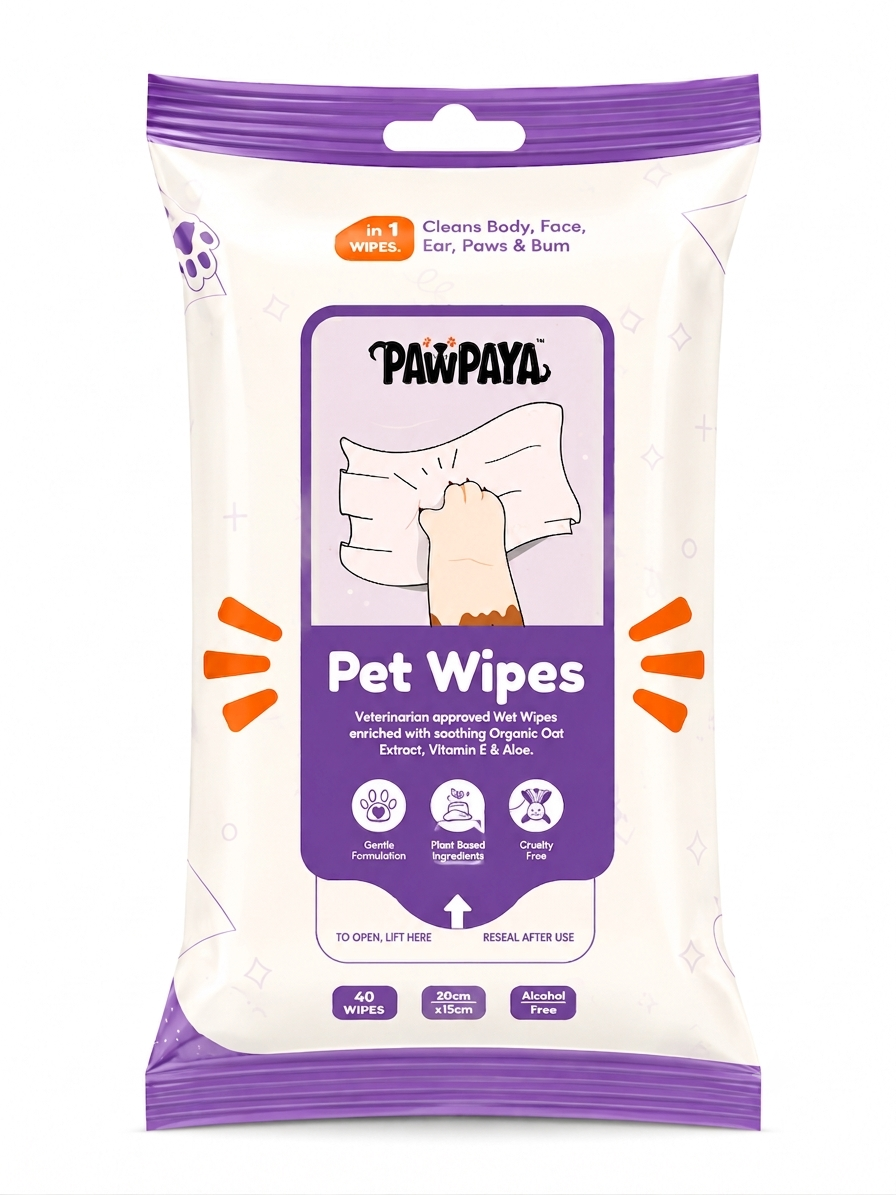 PAWPAYA WIPES FOR PETS