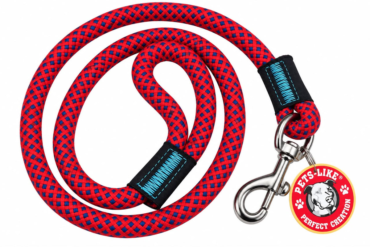 GOLDEN EYE ROPE LEASE DOG 18MM