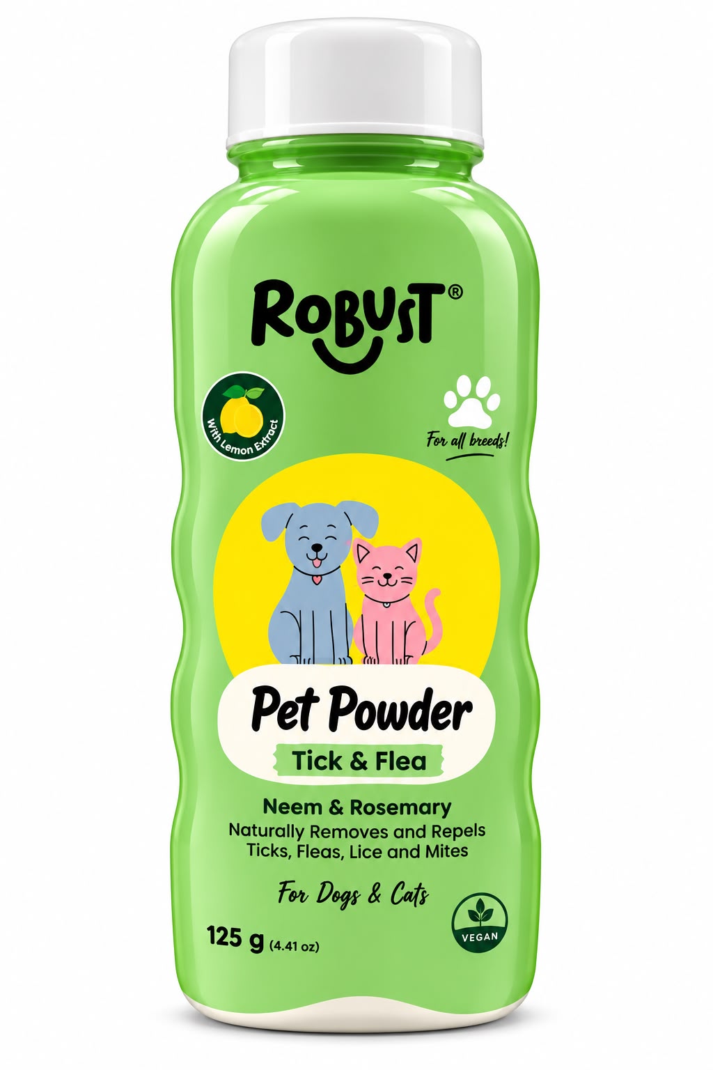 ANTI TICK & FLY POWDER FOR DOG AND CATS