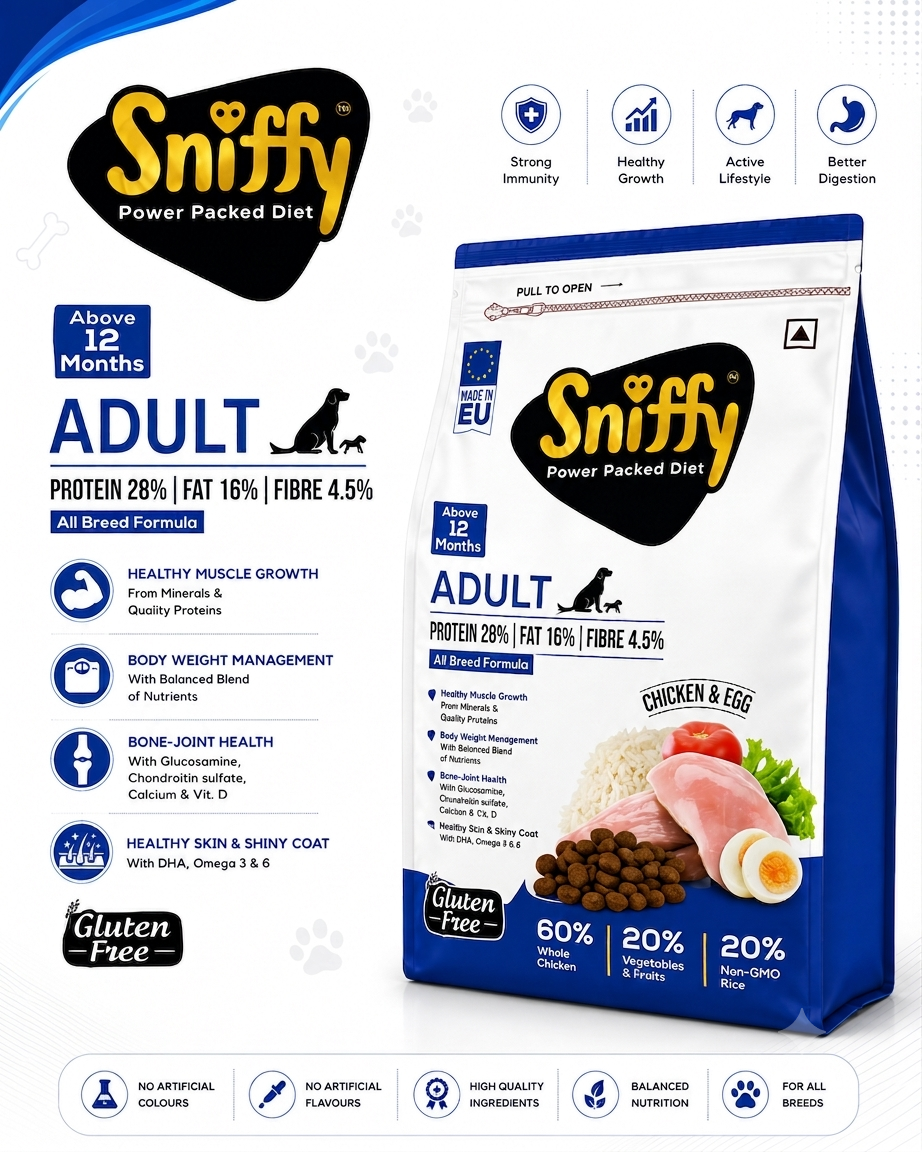 SNIFFY CHICKEN & EGG ADULT