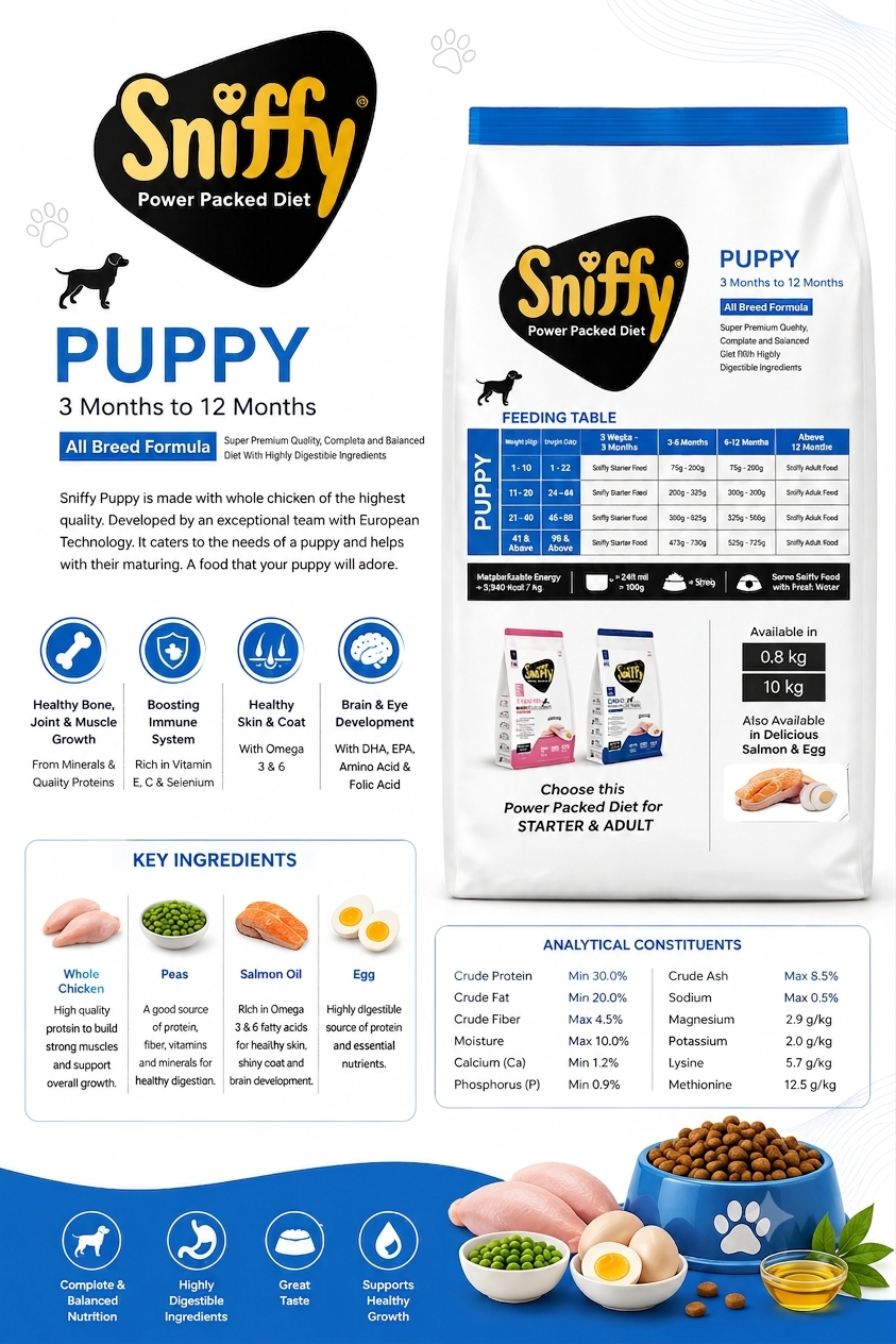 SNIFFY CHICKEN & EGG PUPPY
