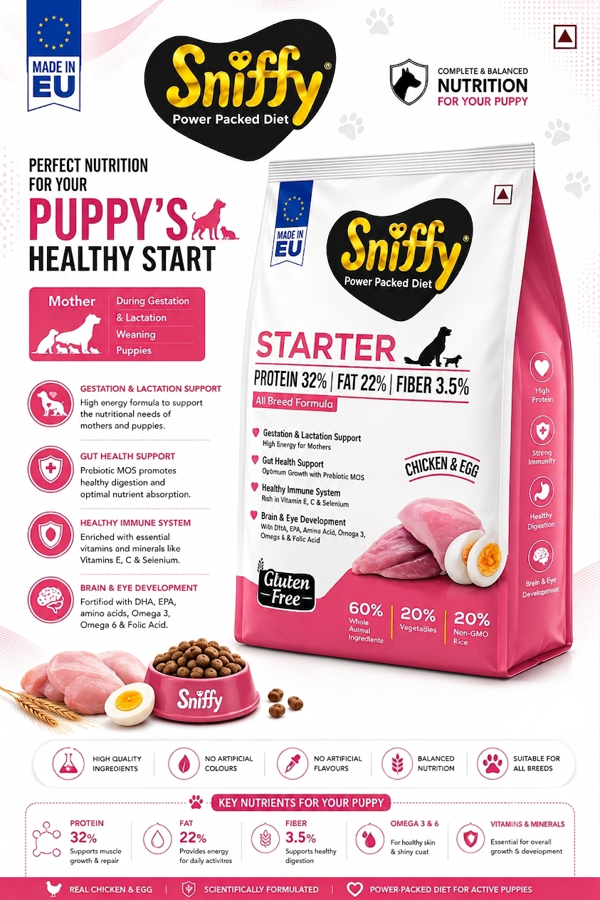 SNIFFY CHICKEN & EGG STARTER