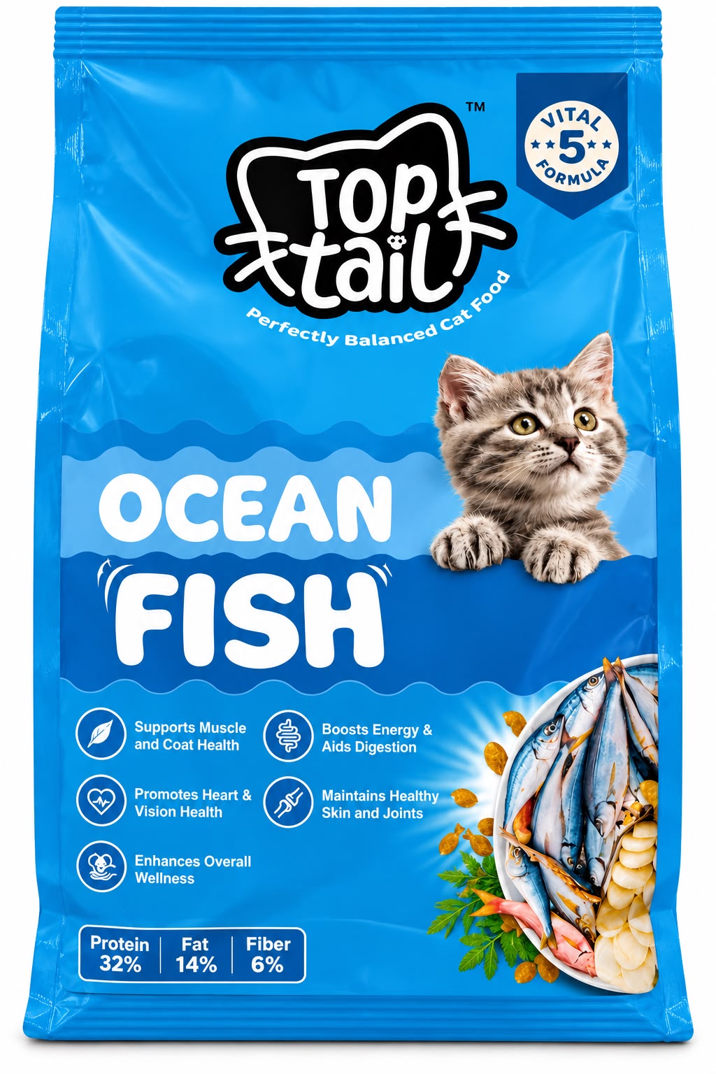 TOP&TAIL OCEAN FISH CAT
