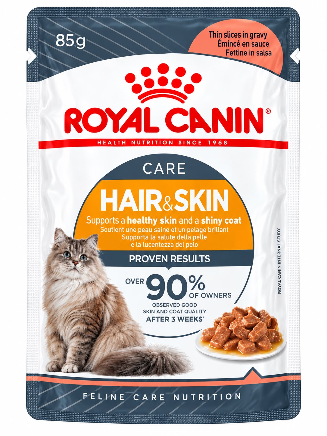 ROYAL CANIN HAIR & SKIN 85GM