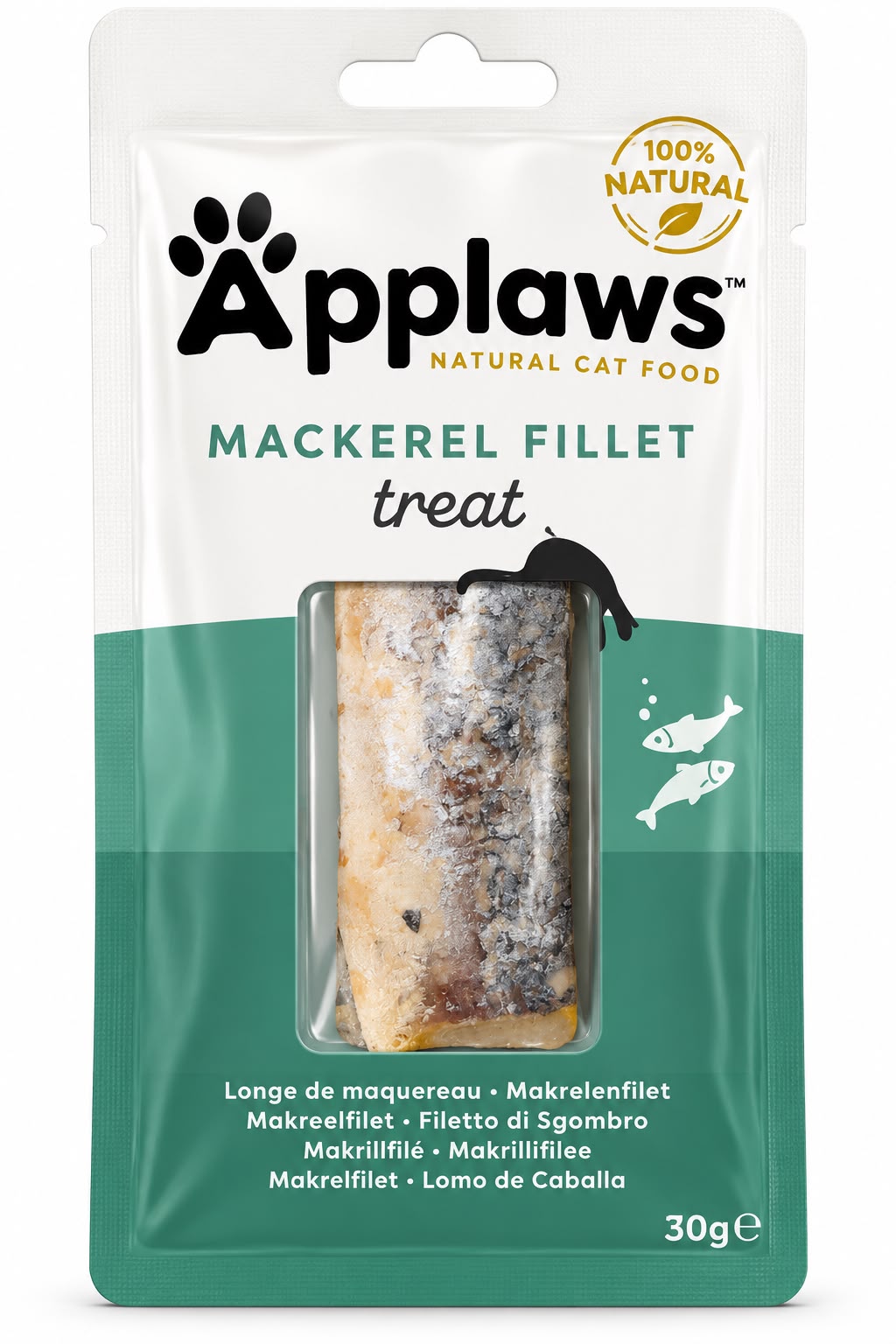 APPLAWS MACKREL LION CAT TREAT 30GM