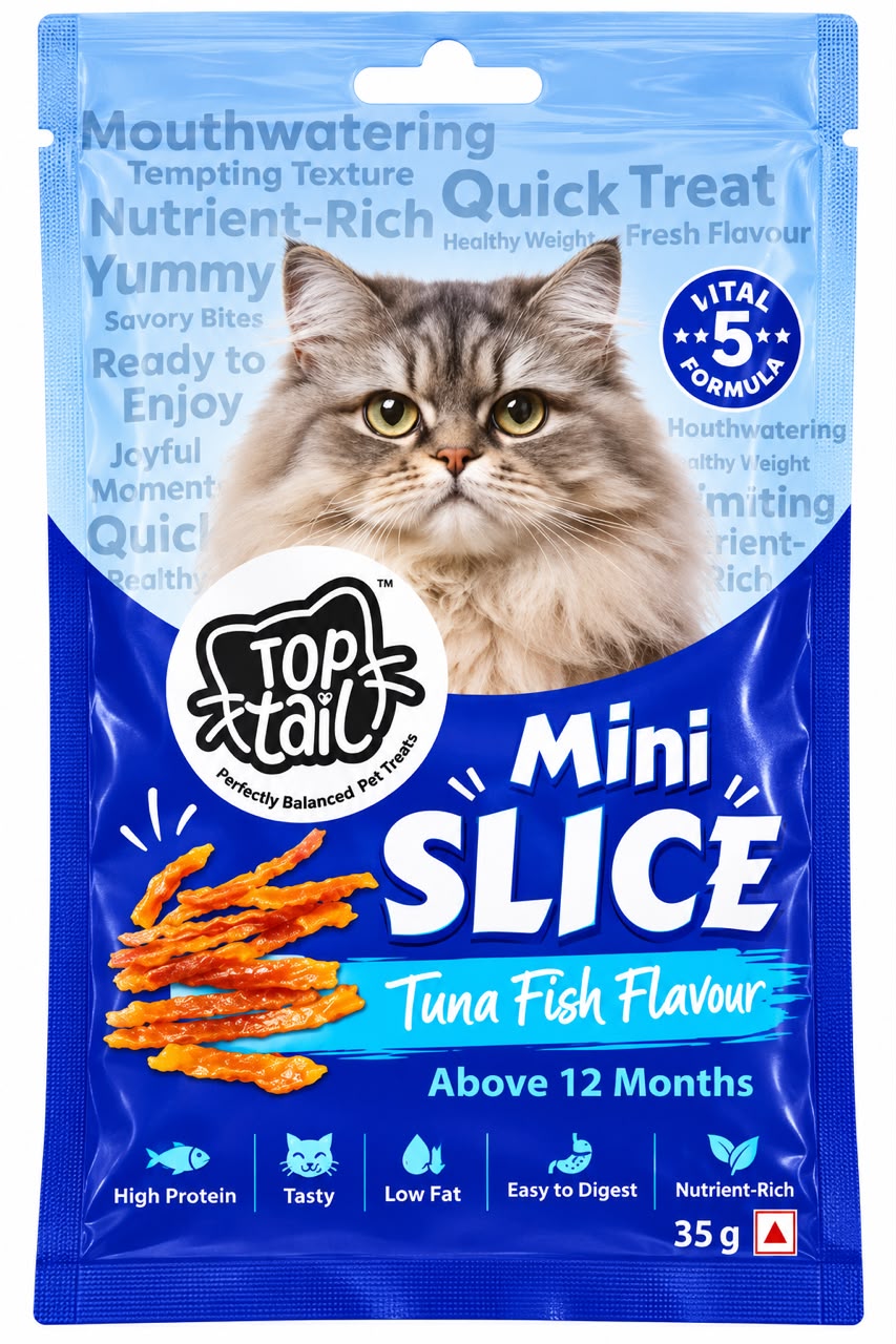 CAT TREAT MINI SLICE 35 GM